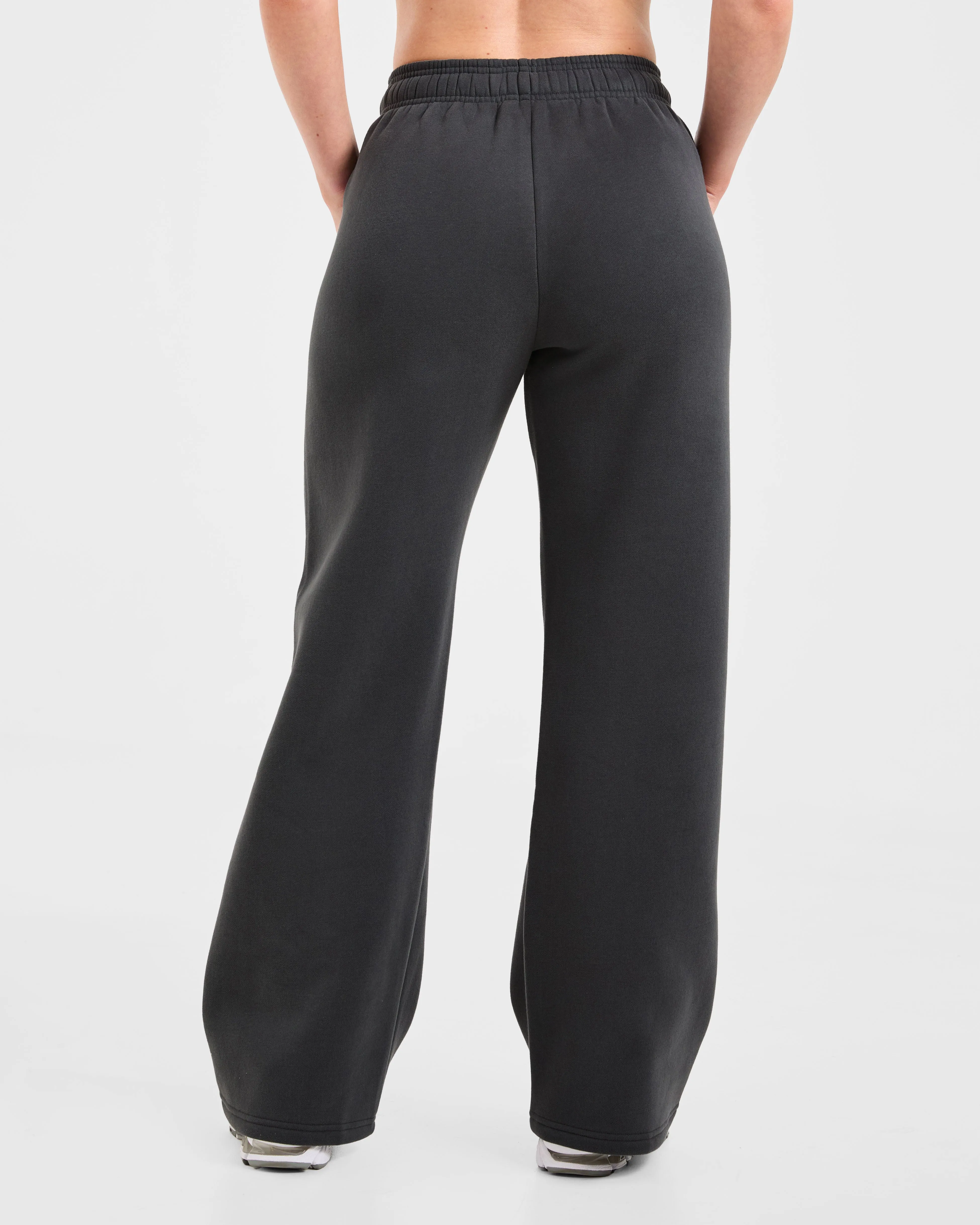 AYBL Sports Outline Oversized Straight Leg Joggers - Charcoal sold by AYBL product image thumbnail 2