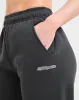 AYBL Sports Outline Oversized Straight Leg Joggers - Charcoal sold by AYBL