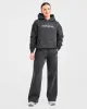 AYBL Sports Outline Oversized Straight Leg Joggers - Charcoal sold by AYBL