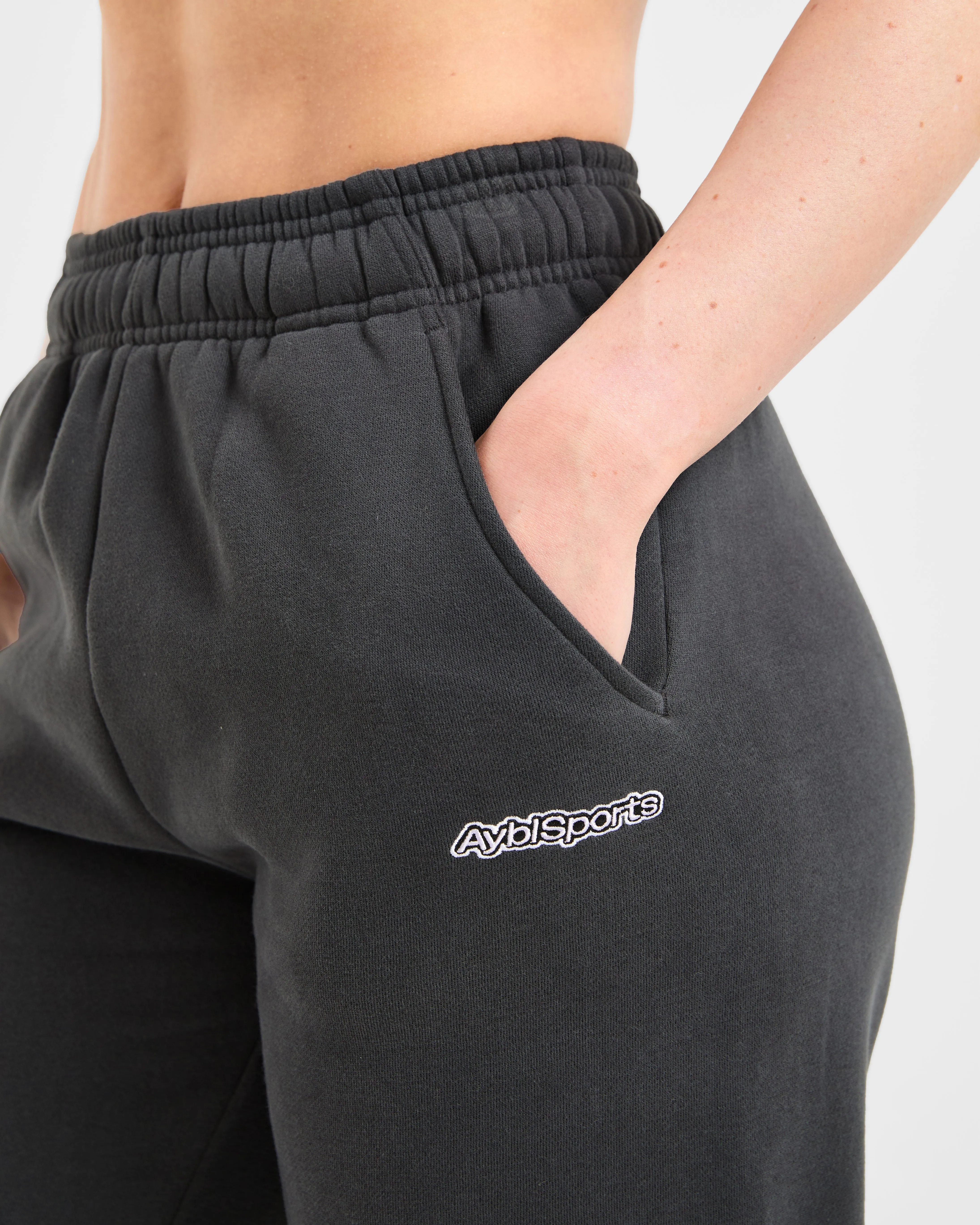 AYBL Sports Outline Oversized Joggers - Charcoal sold by AYBL product image thumbnail 5