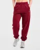 AYBL Sports Outline Oversized Joggers - Burgundy sold by AYBL