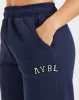 Varsity 2.0 Oversized Joggers - Navy sold by AYBL