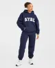 Varsity 2.0 Oversized Joggers - Navy sold by AYBL