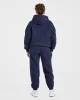 Varsity 2.0 Oversized Joggers - Navy sold by AYBL