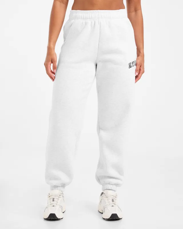 Varsity 2.0 Oversized Joggers - Heather Grey sold by AYBL