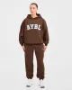 Varsity 2.0 Oversized Hoodie - Brown sold by AYBL
