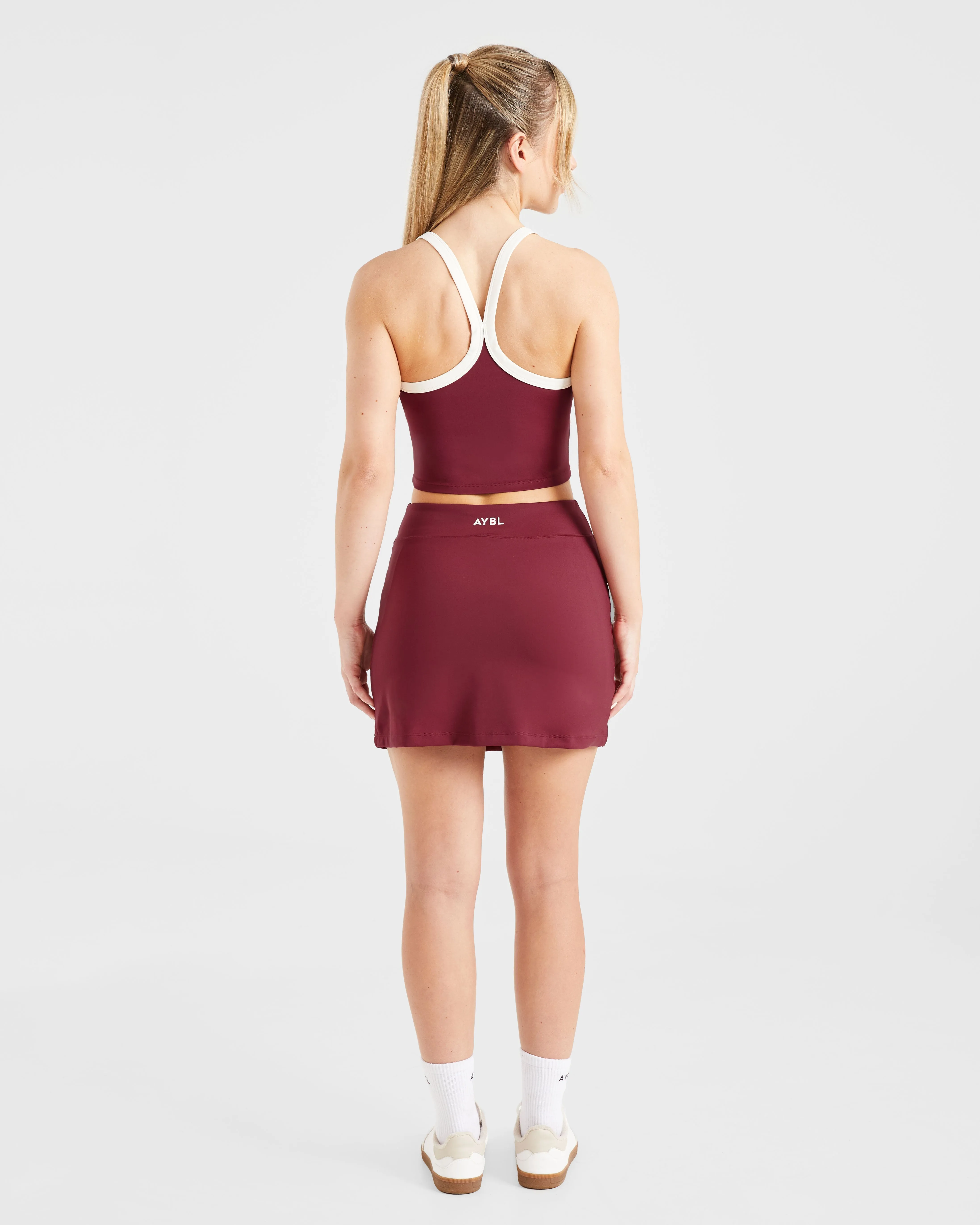 Courtside Tank Top - Summer Cherry sold by AYBL product image thumbnail 4