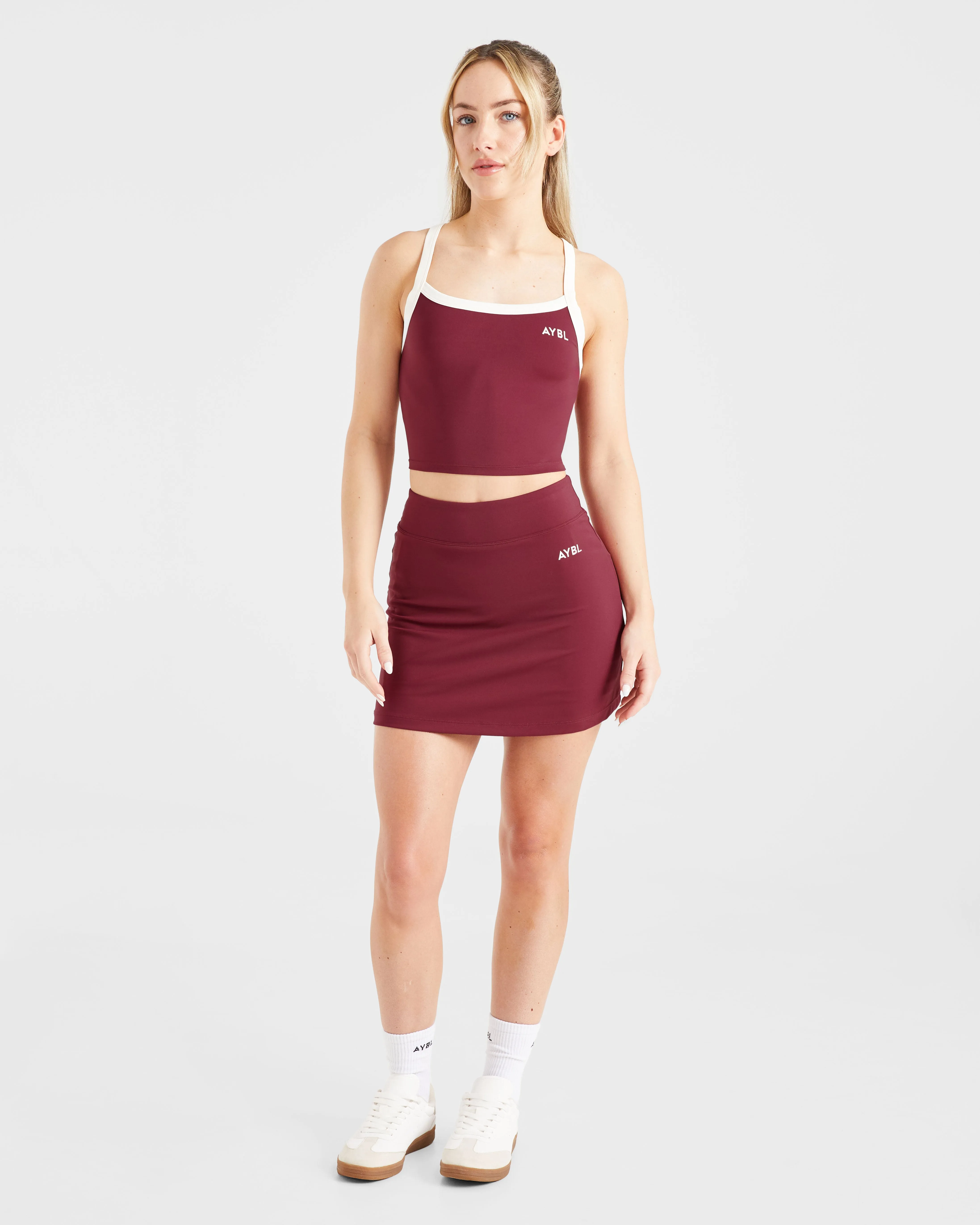 Courtside Tank Top - Summer Cherry sold by AYBL product image thumbnail 3
