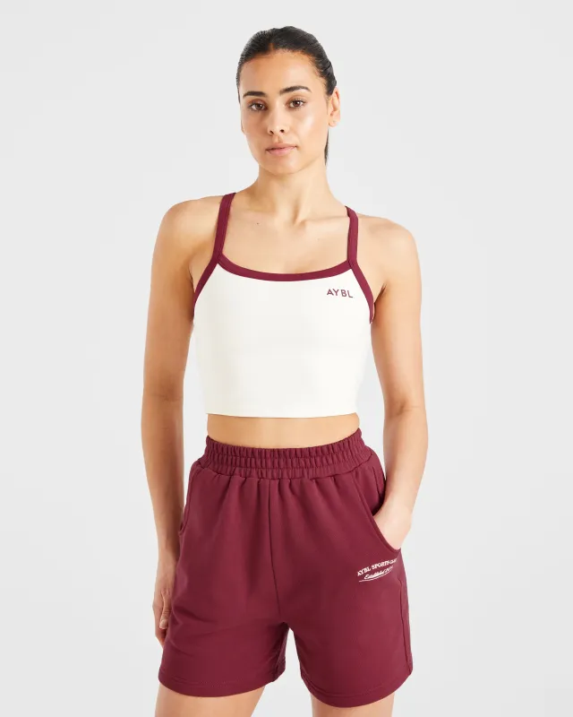 Courtside Tank Top - Off White sold by AYBL