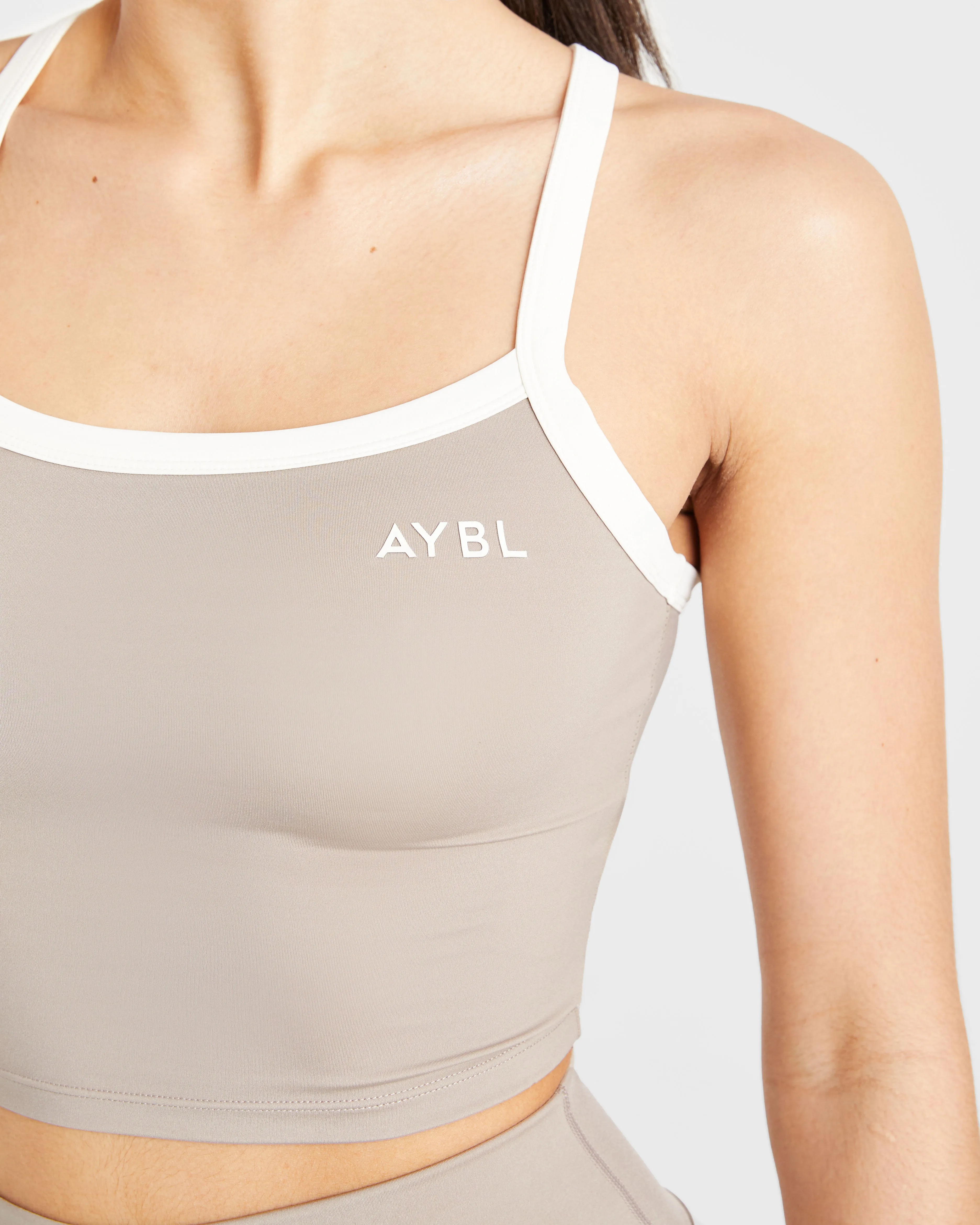 Courtside Tank Top - Mocha sold by AYBL product image thumbnail 5