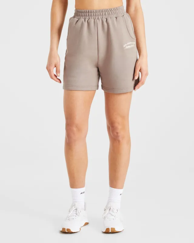 Courtside Shorts - Mocha sold by AYBL