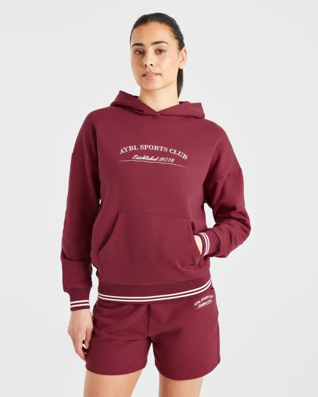 Courtside Hoodie - Summer Cherry sold by AYBL