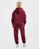 Varsity 2.0 Oversized Hoodie - Red Wine sold by AYBL