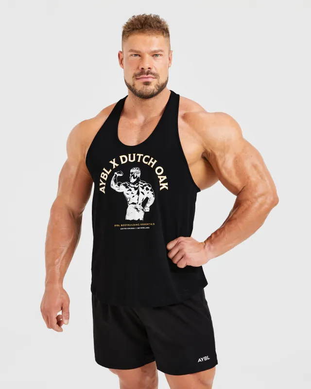 Wesley Vissers X Dutch Oak Stringer - Black/White sold by AYBL