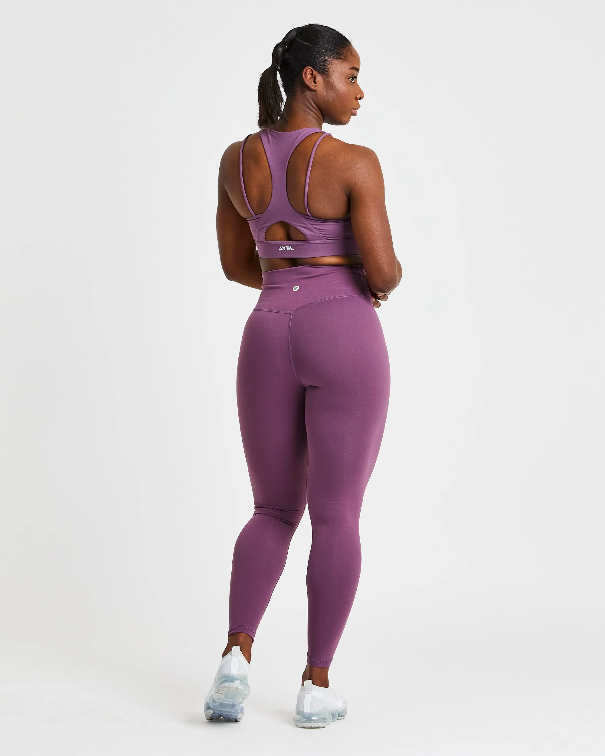 Core Sports Bra - Purple sold by AYBL product image thumbnail 4