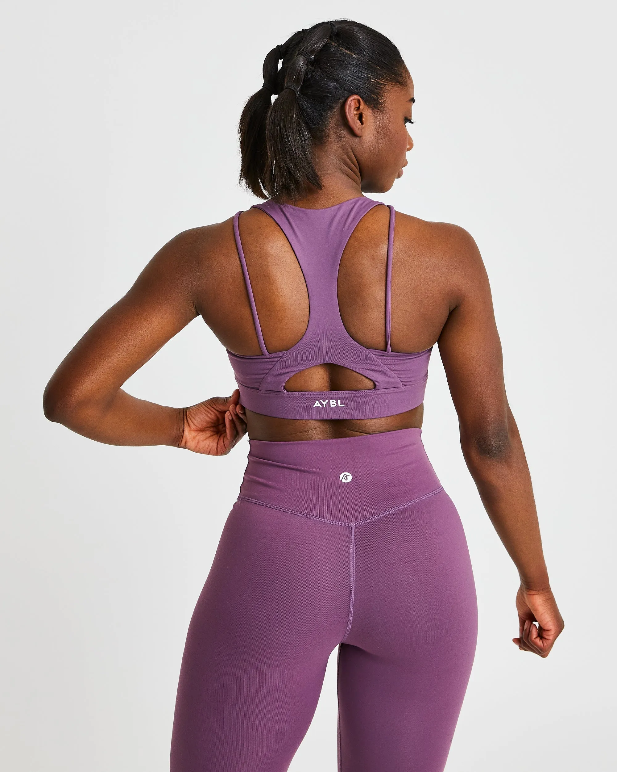 Core Sports Bra - Purple sold by AYBL product image thumbnail 2