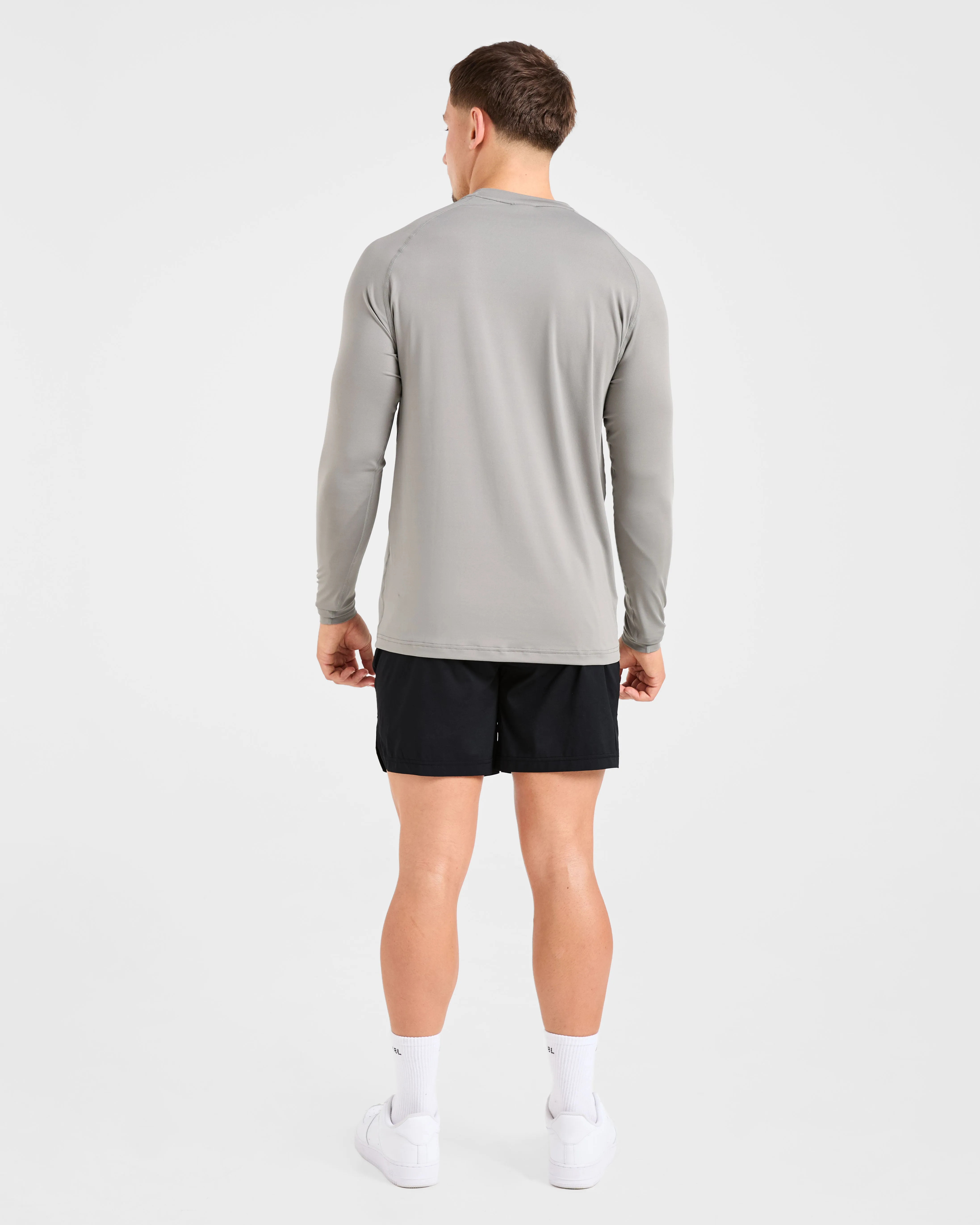 Essential Long Sleeve T Shirt - Olive Smoke sold by AYBL product image thumbnail 4