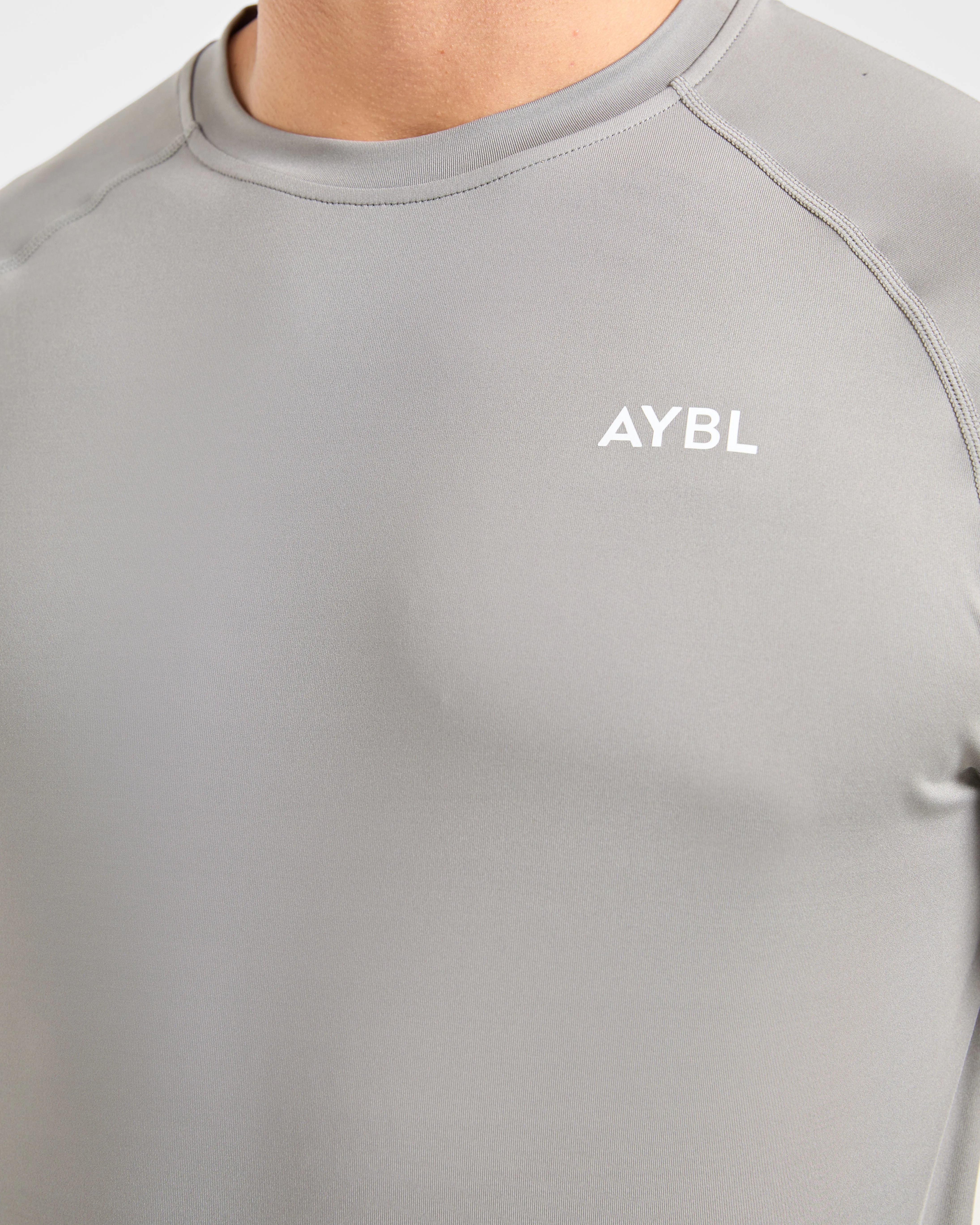 Essential Long Sleeve T Shirt - Olive Smoke sold by AYBL product image thumbnail 5