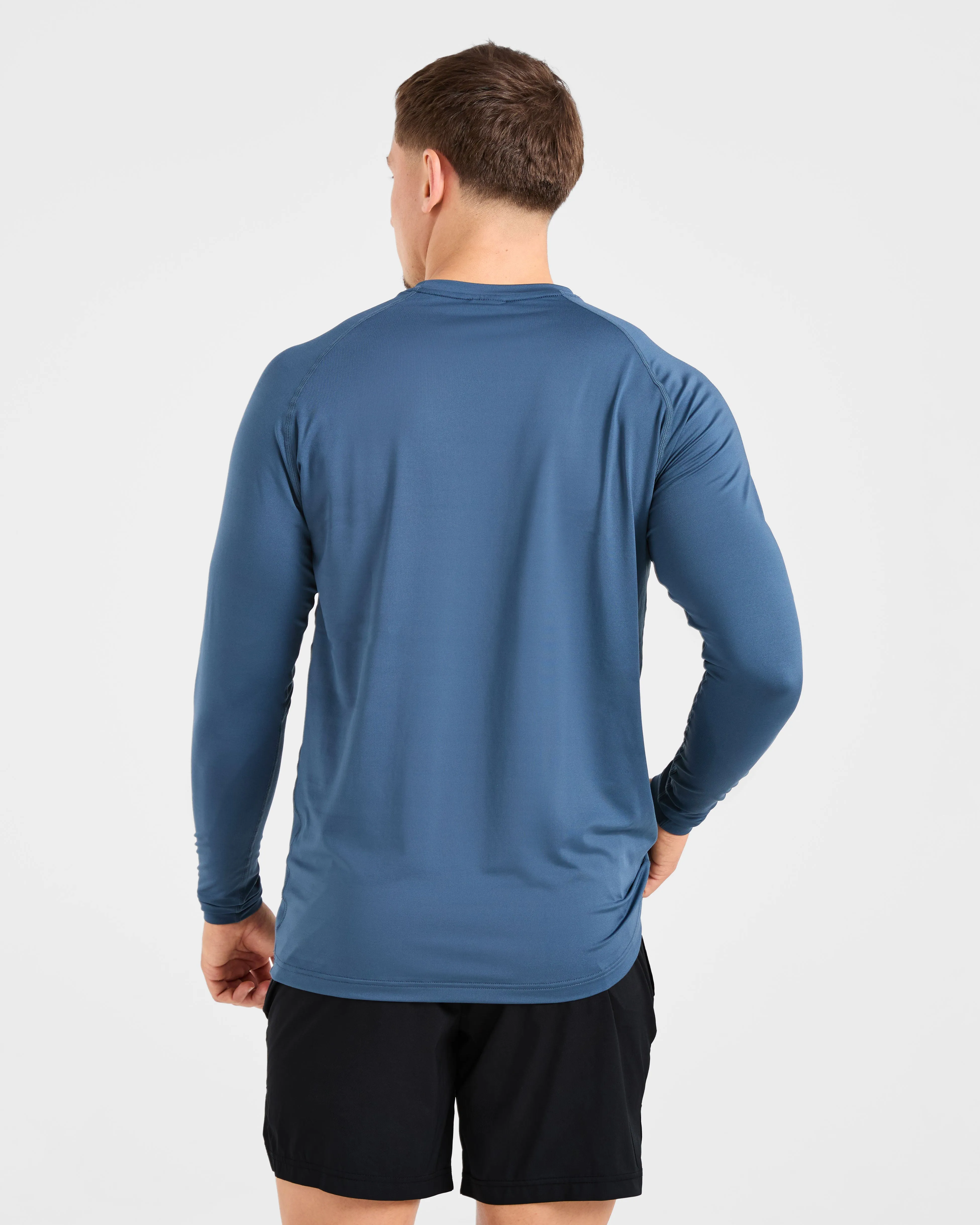 Essential Long Sleeve T Shirt - Deep Teal sold by AYBL product image thumbnail 2