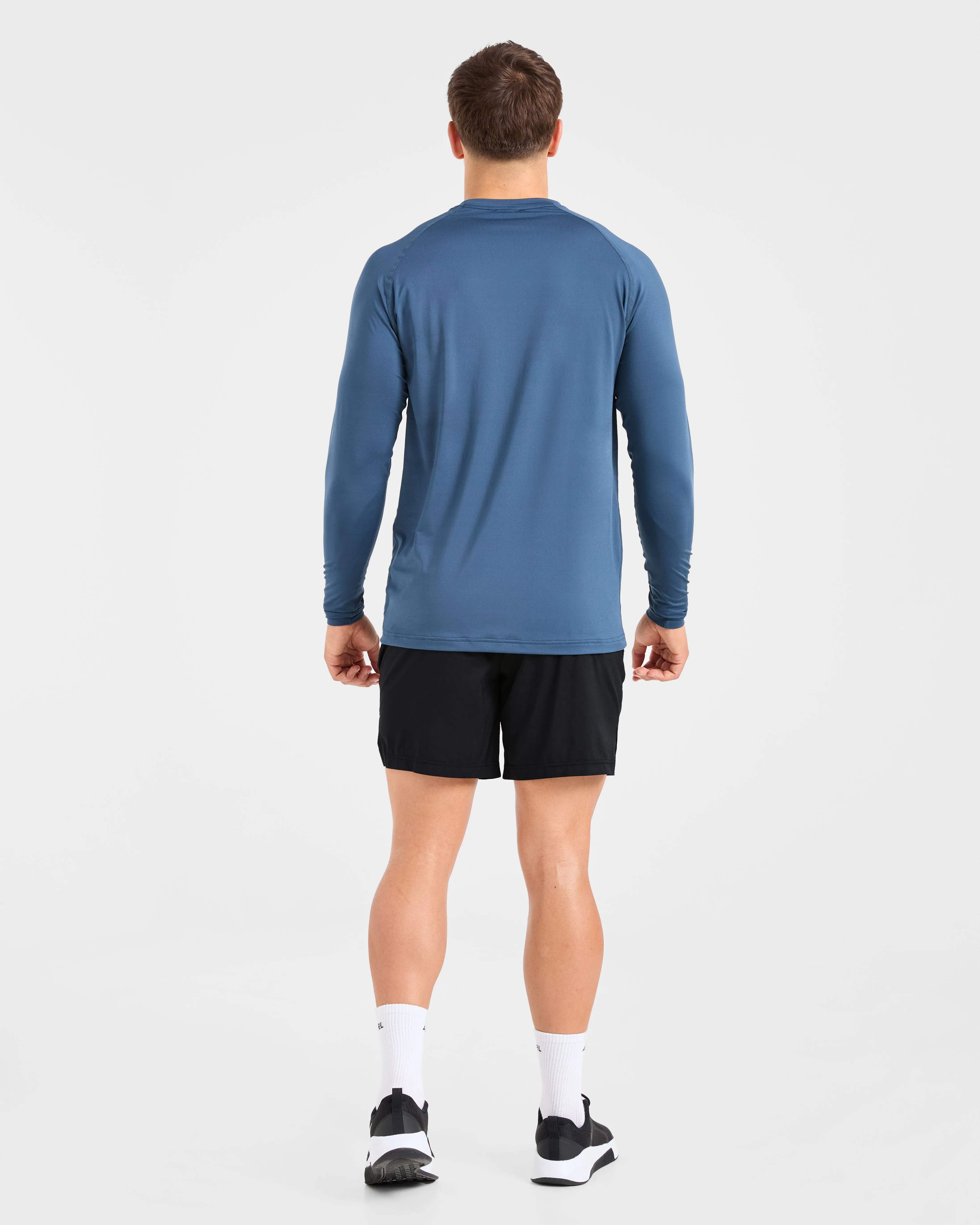 Essential Long Sleeve T Shirt - Deep Teal sold by AYBL product image thumbnail 4