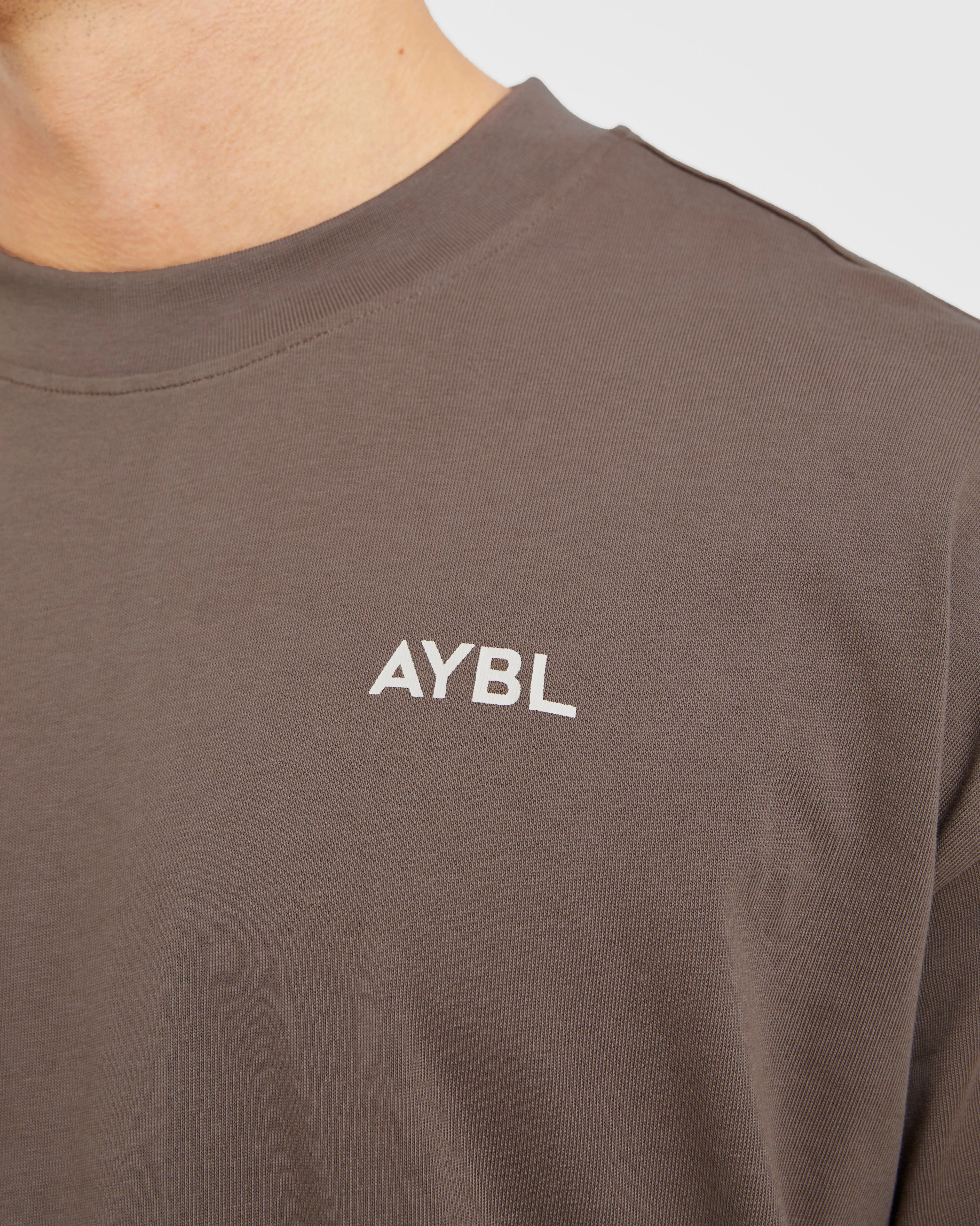 Essential Oversized T Shirt - Brown sold by AYBL product image thumbnail 5