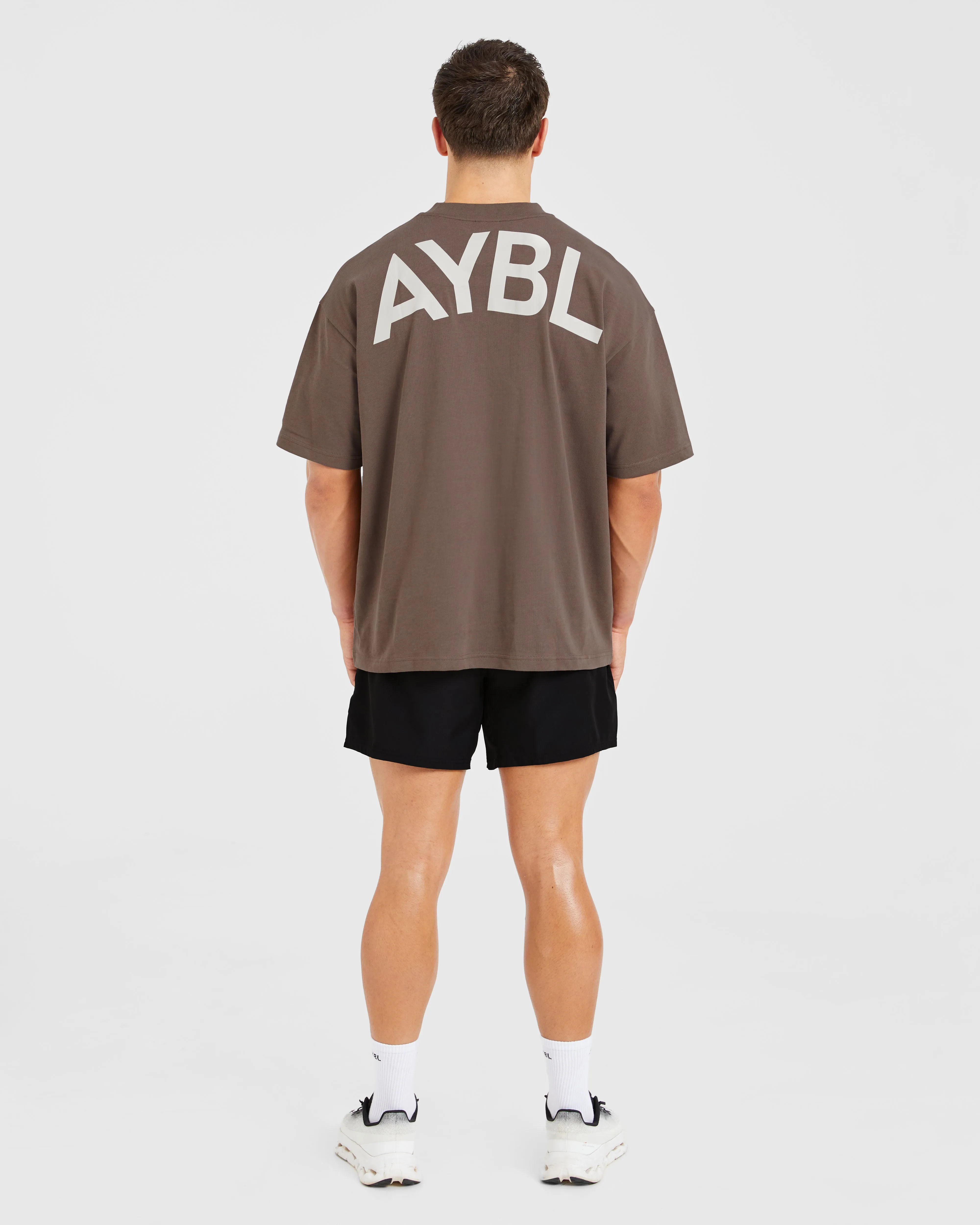 Essential Oversized T Shirt - Brown sold by AYBL product image thumbnail 4
