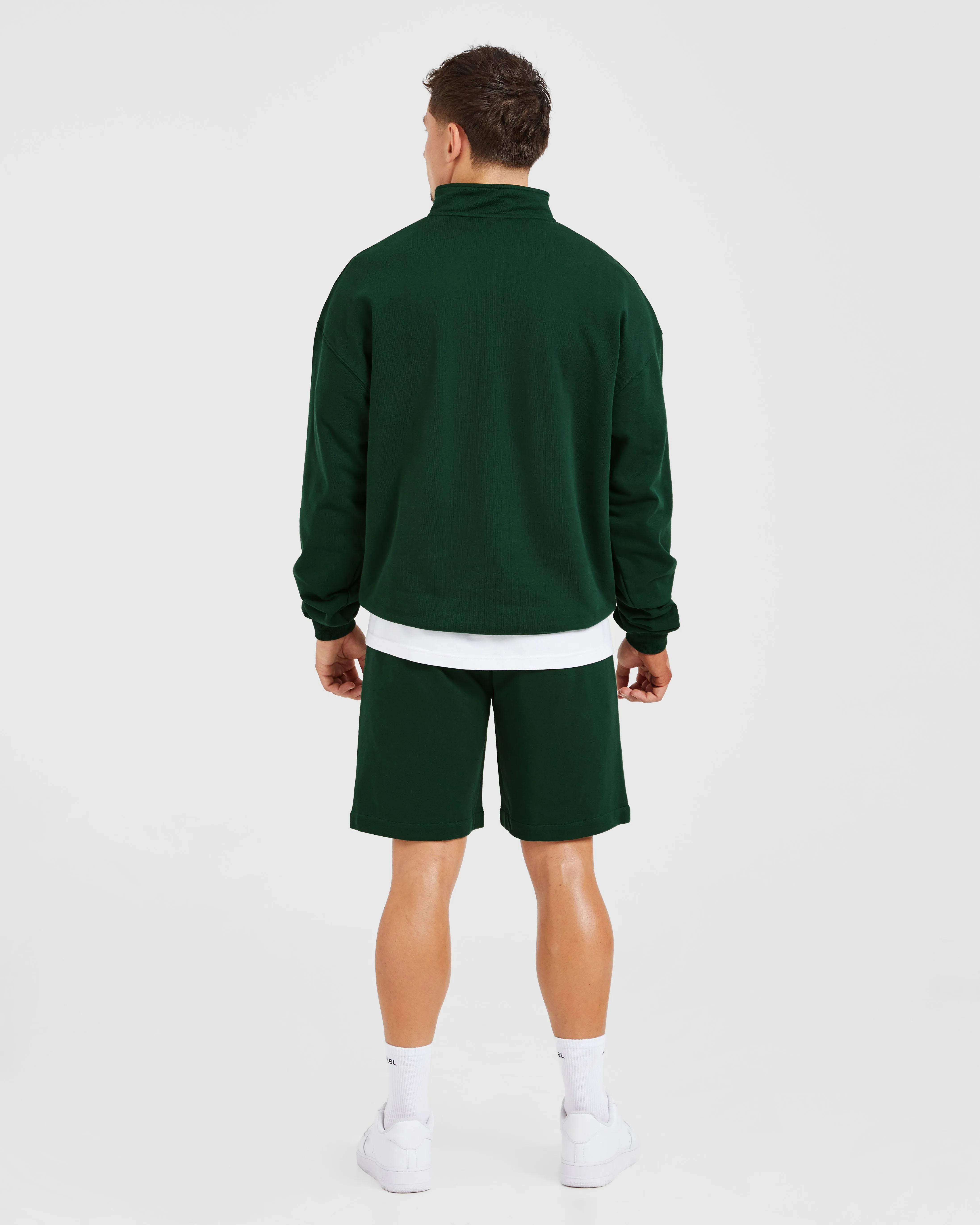 Rebound 1/4 Zip Pullover - Forest Green sold by AYBL product image thumbnail 4