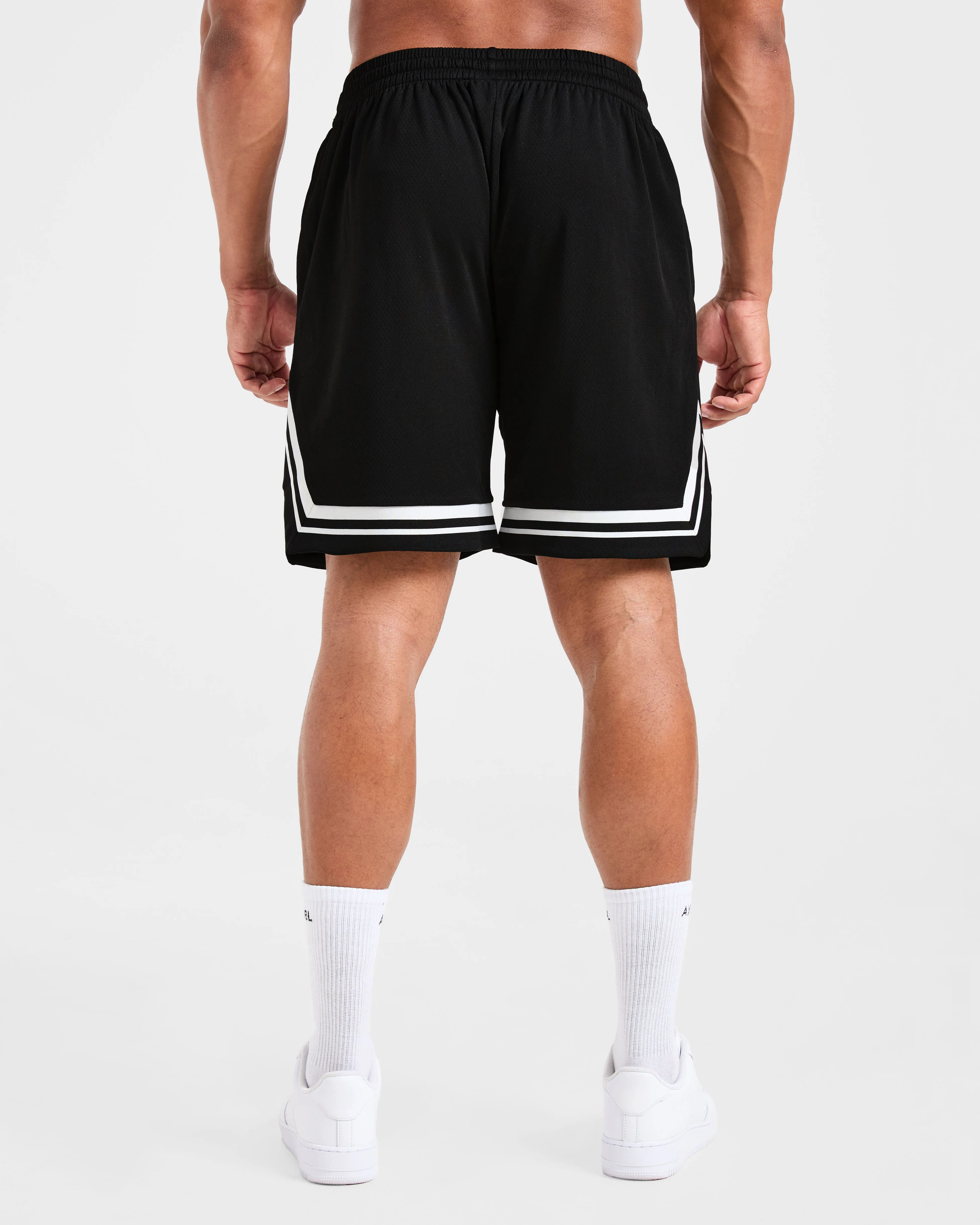 Rebound Stripe Shorts - Black sold by AYBL product image thumbnail 2