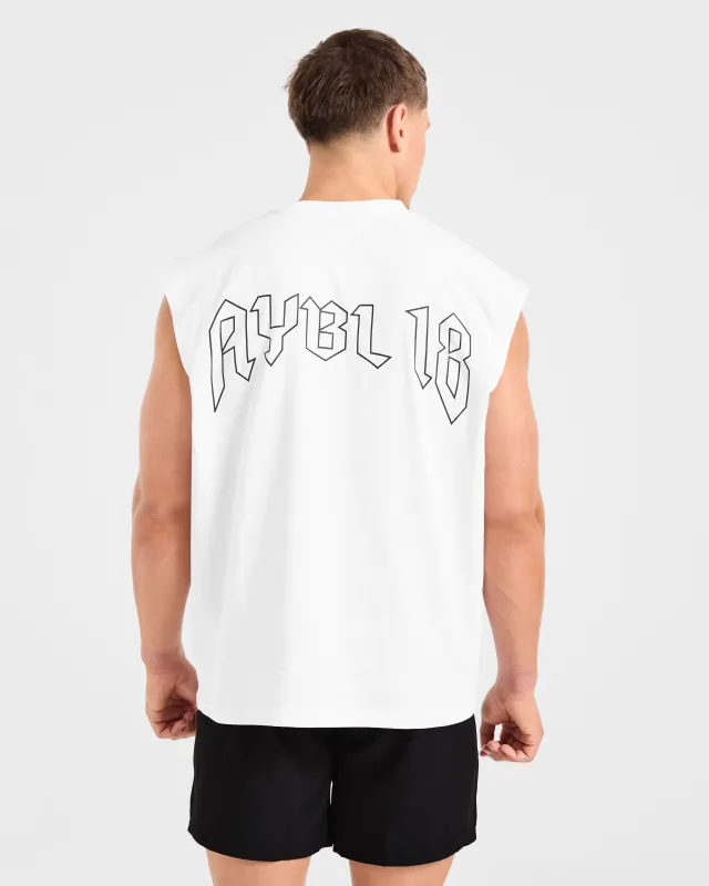 Rebound Tank - White sold by AYBL