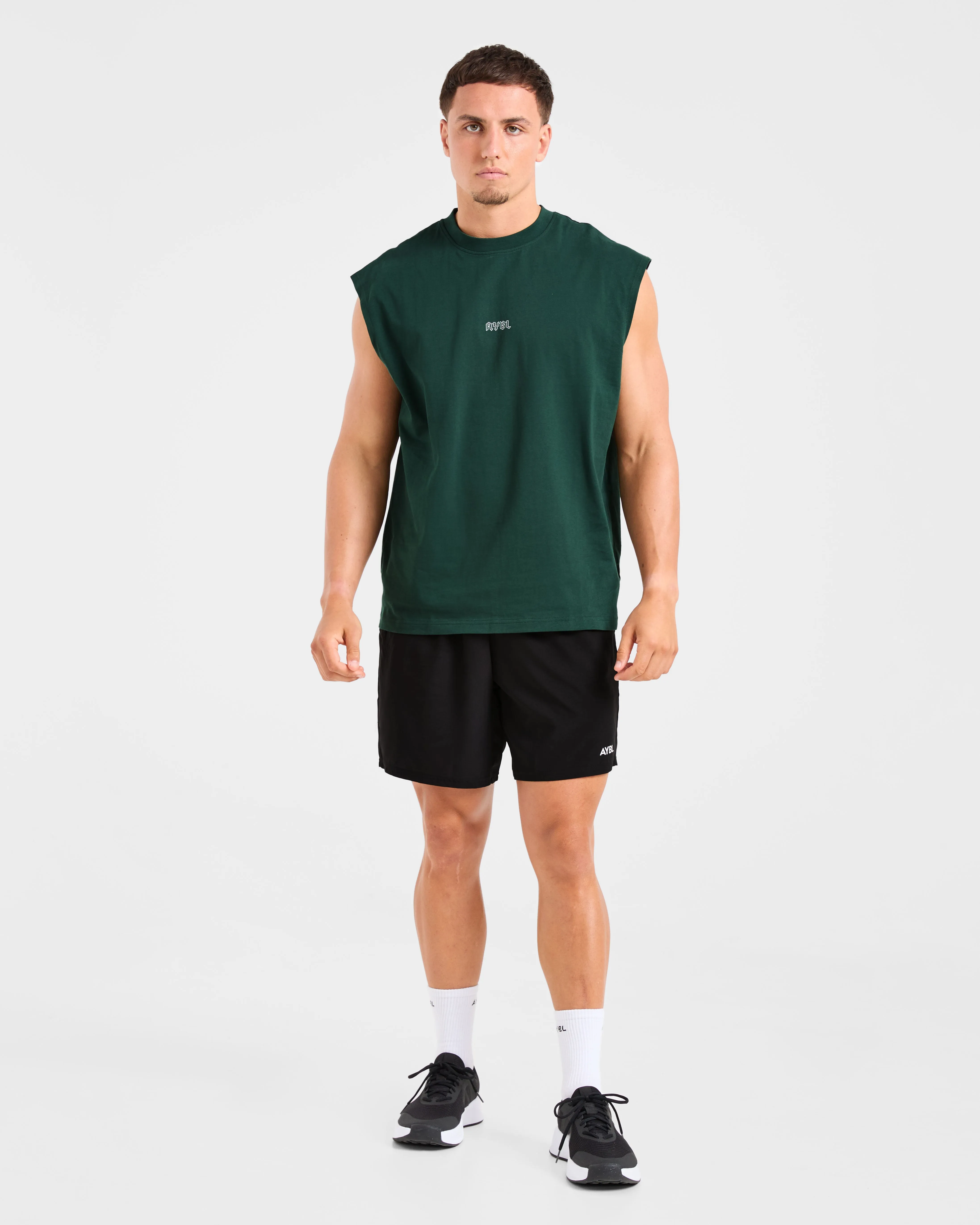 Rebound Tank - Forest Green sold by AYBL product image thumbnail 3