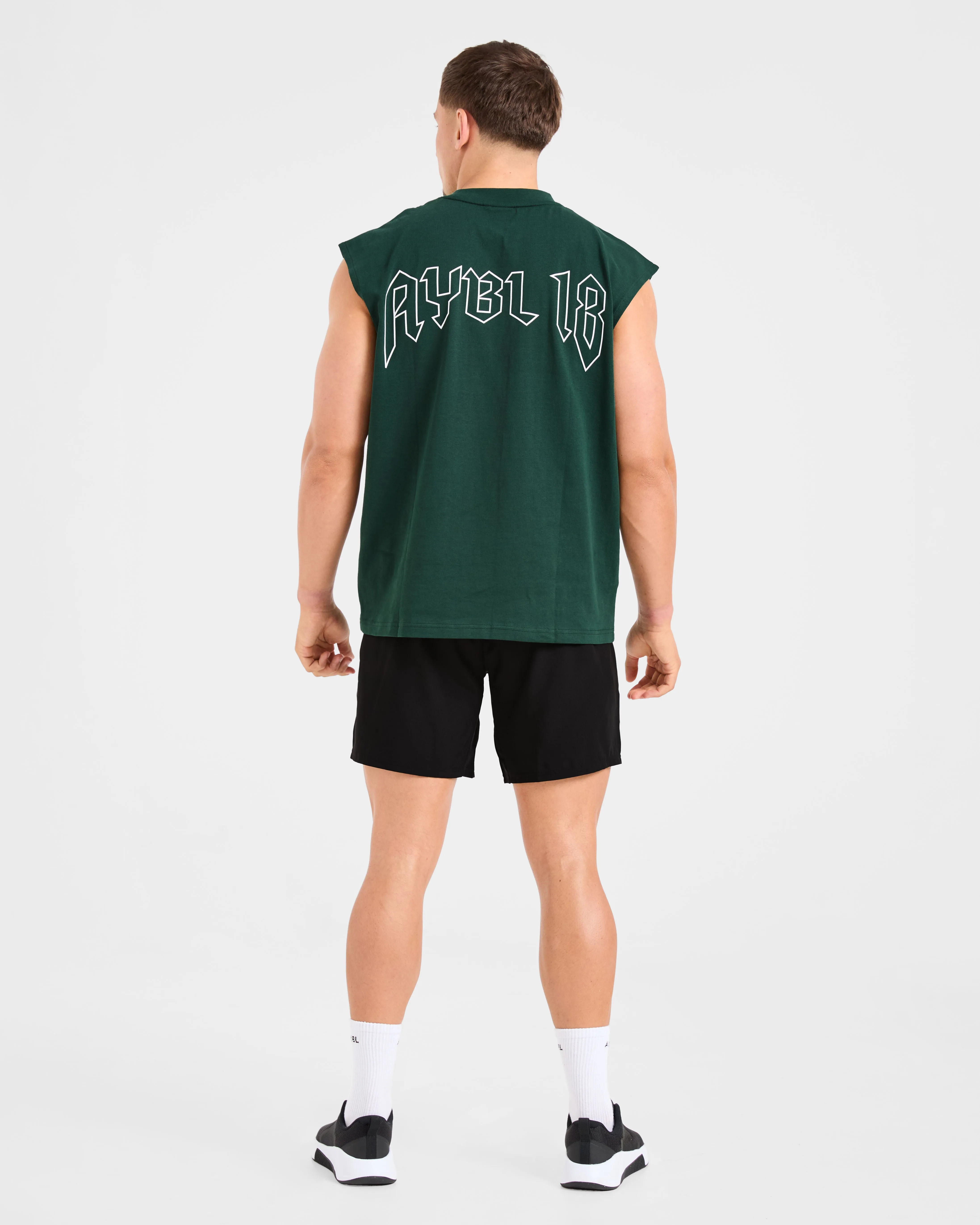 Rebound Tank - Forest Green sold by AYBL product image thumbnail 4