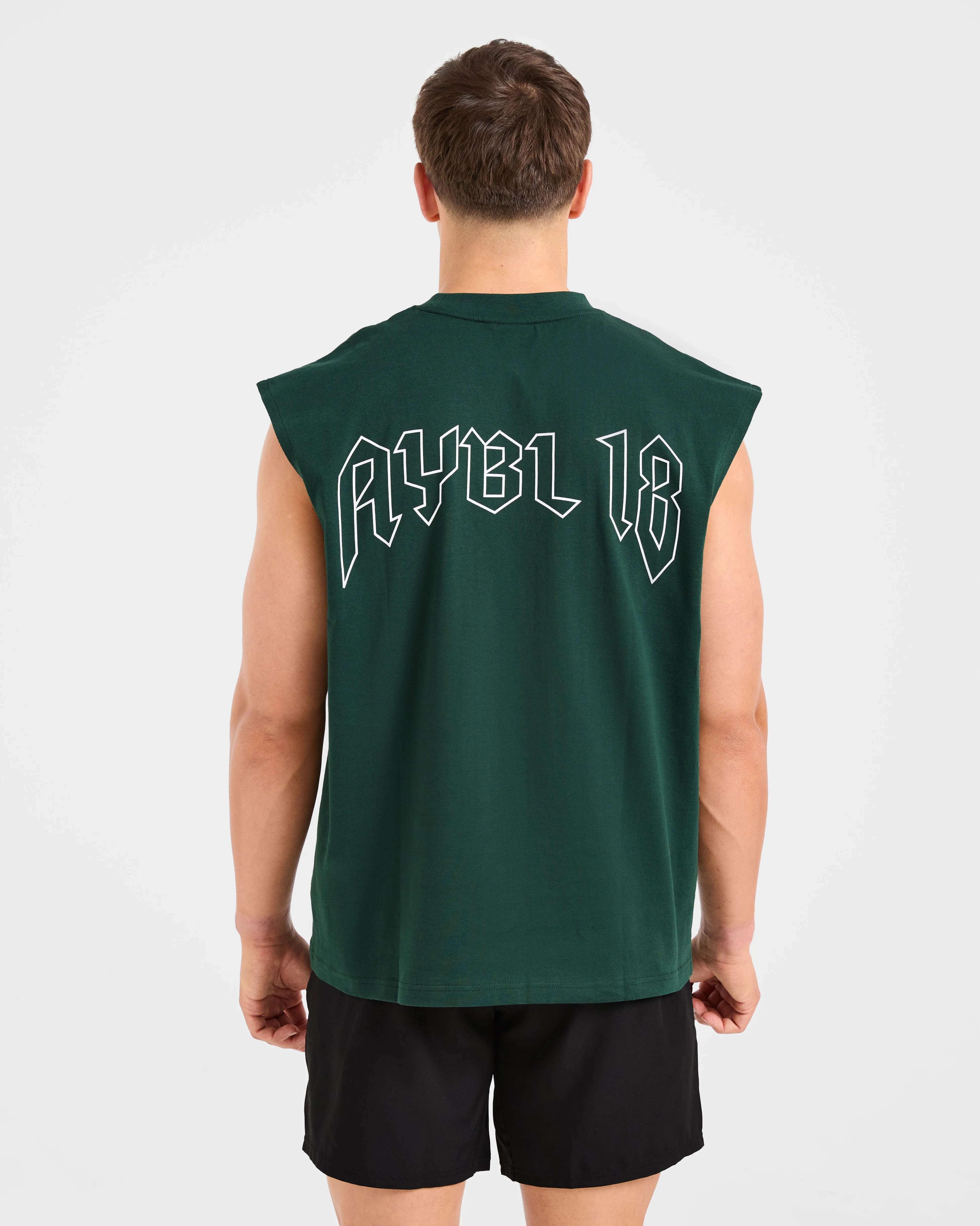 Rebound Tank - Forest Green sold by AYBL