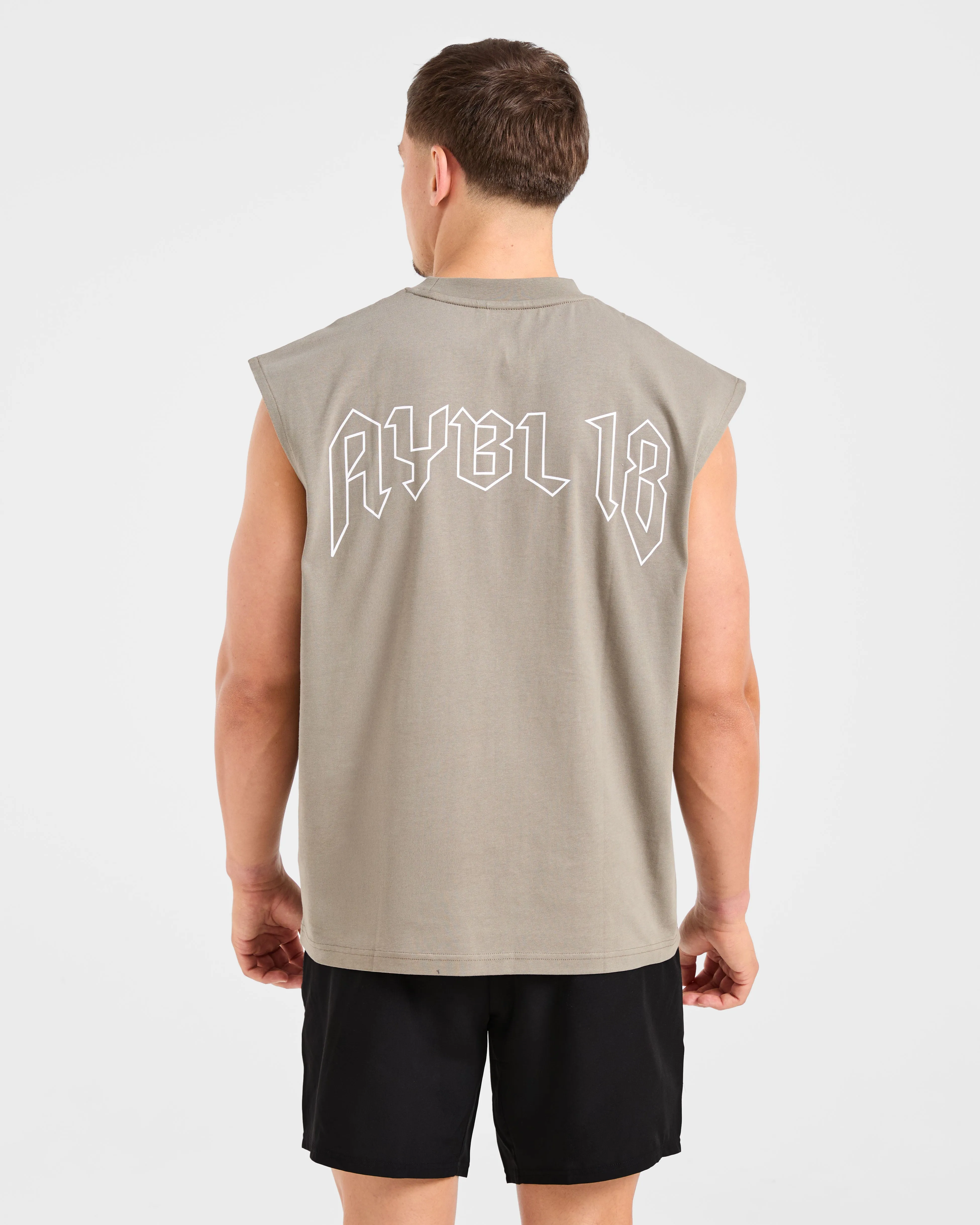 Rebound Tank - Dusky Olive sold by AYBL