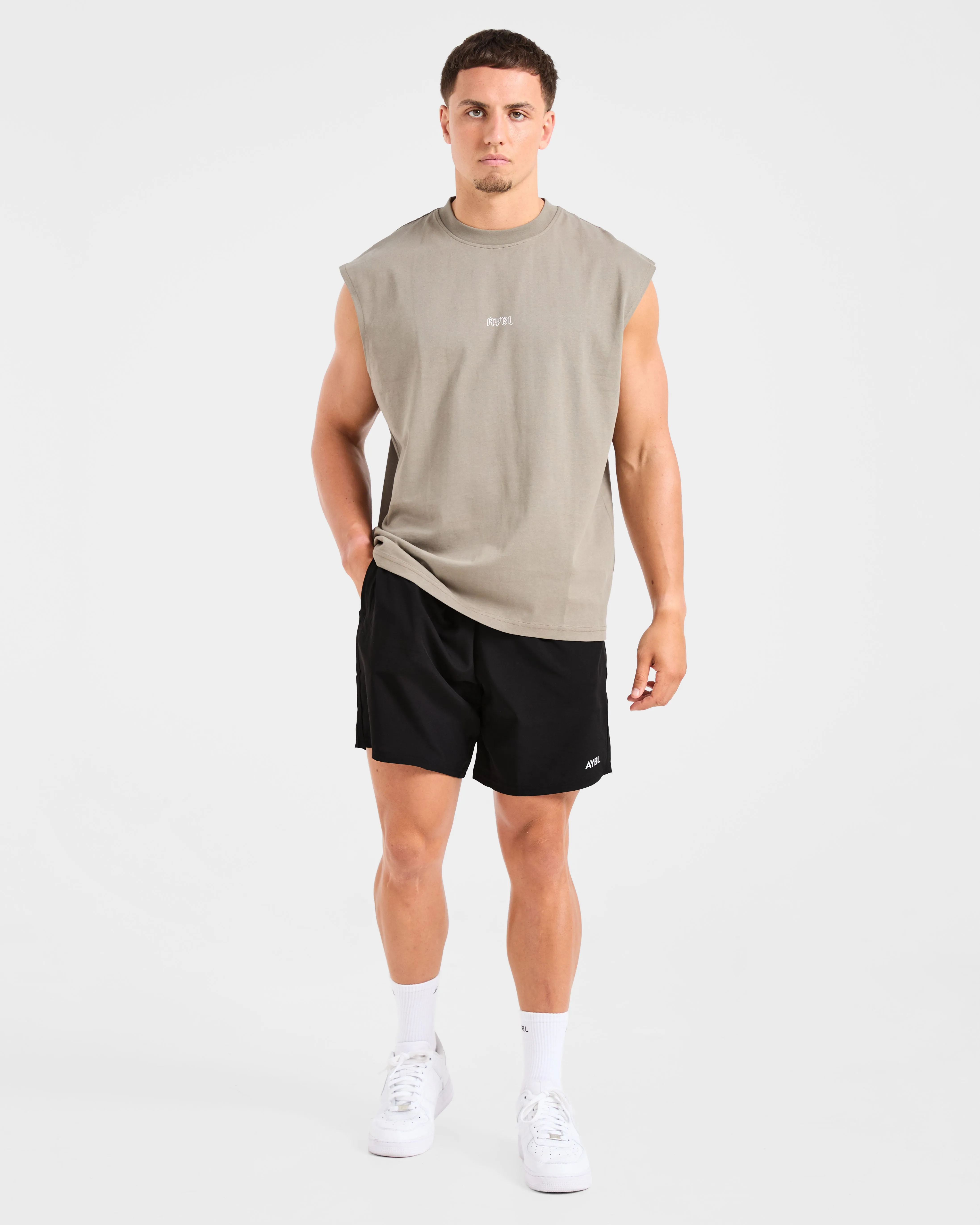 Rebound Tank - Dusky Olive sold by AYBL product image thumbnail 3