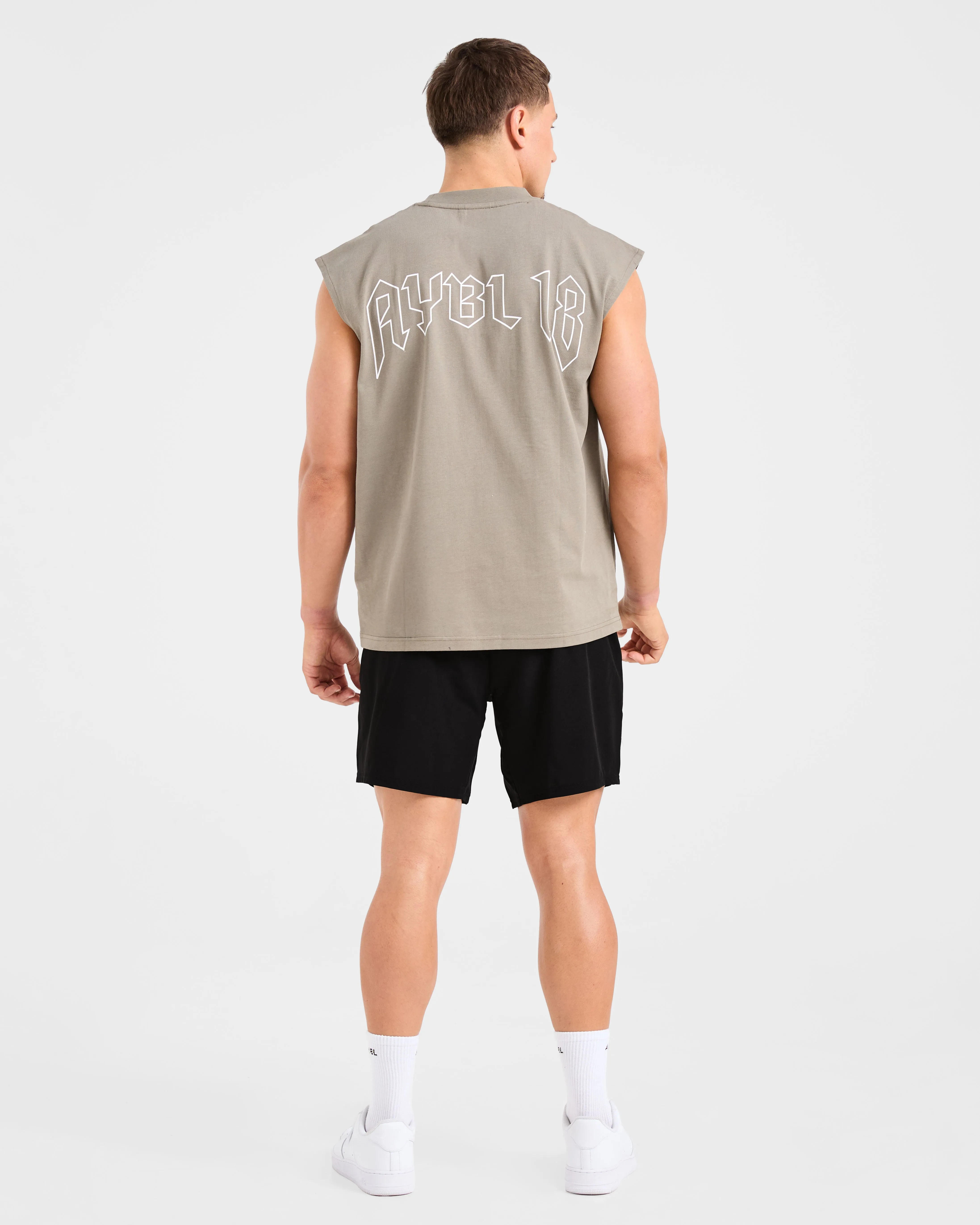 Rebound Tank - Dusky Olive sold by AYBL product image thumbnail 4