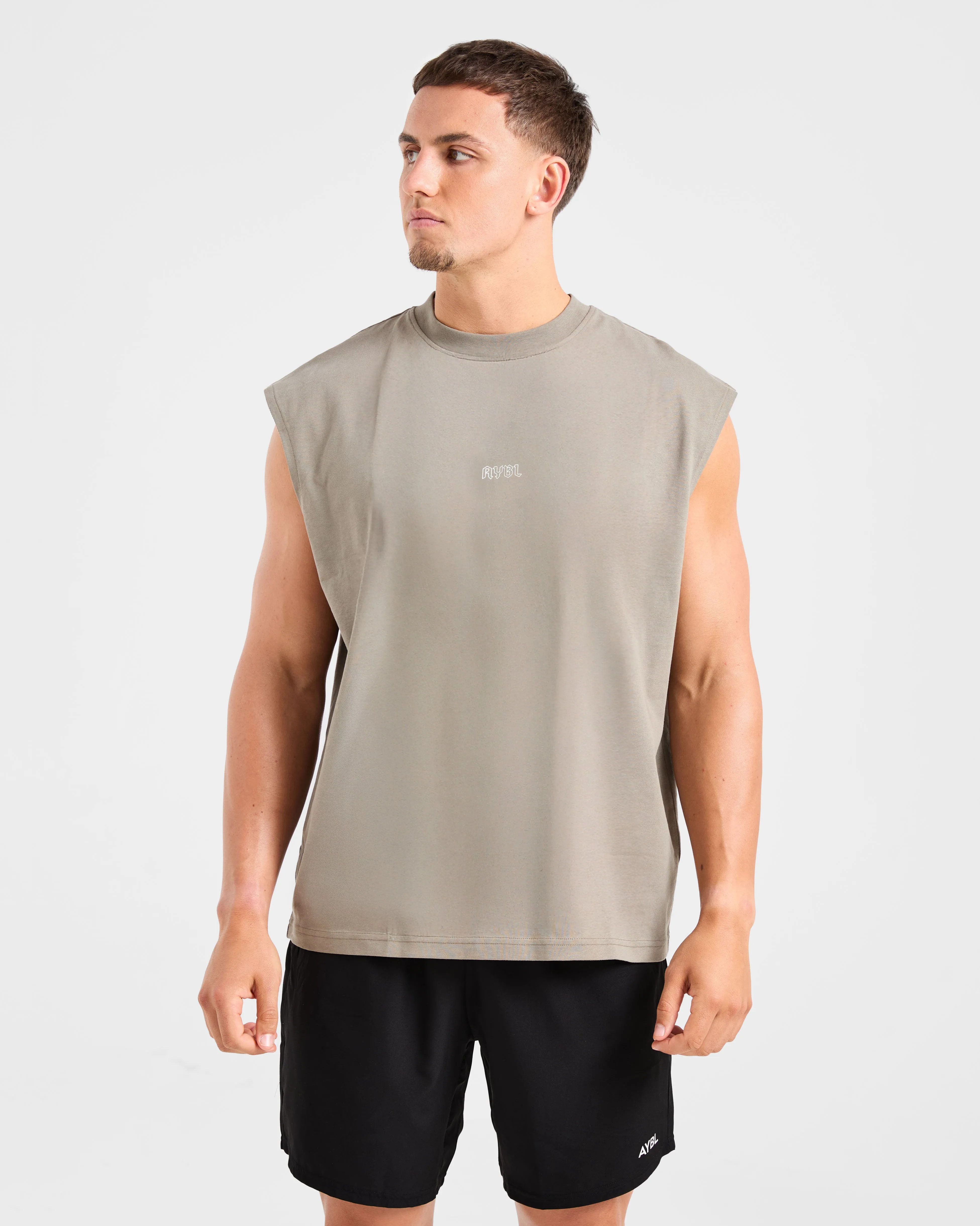 Rebound Tank - Dusky Olive sold by AYBL product image thumbnail 2