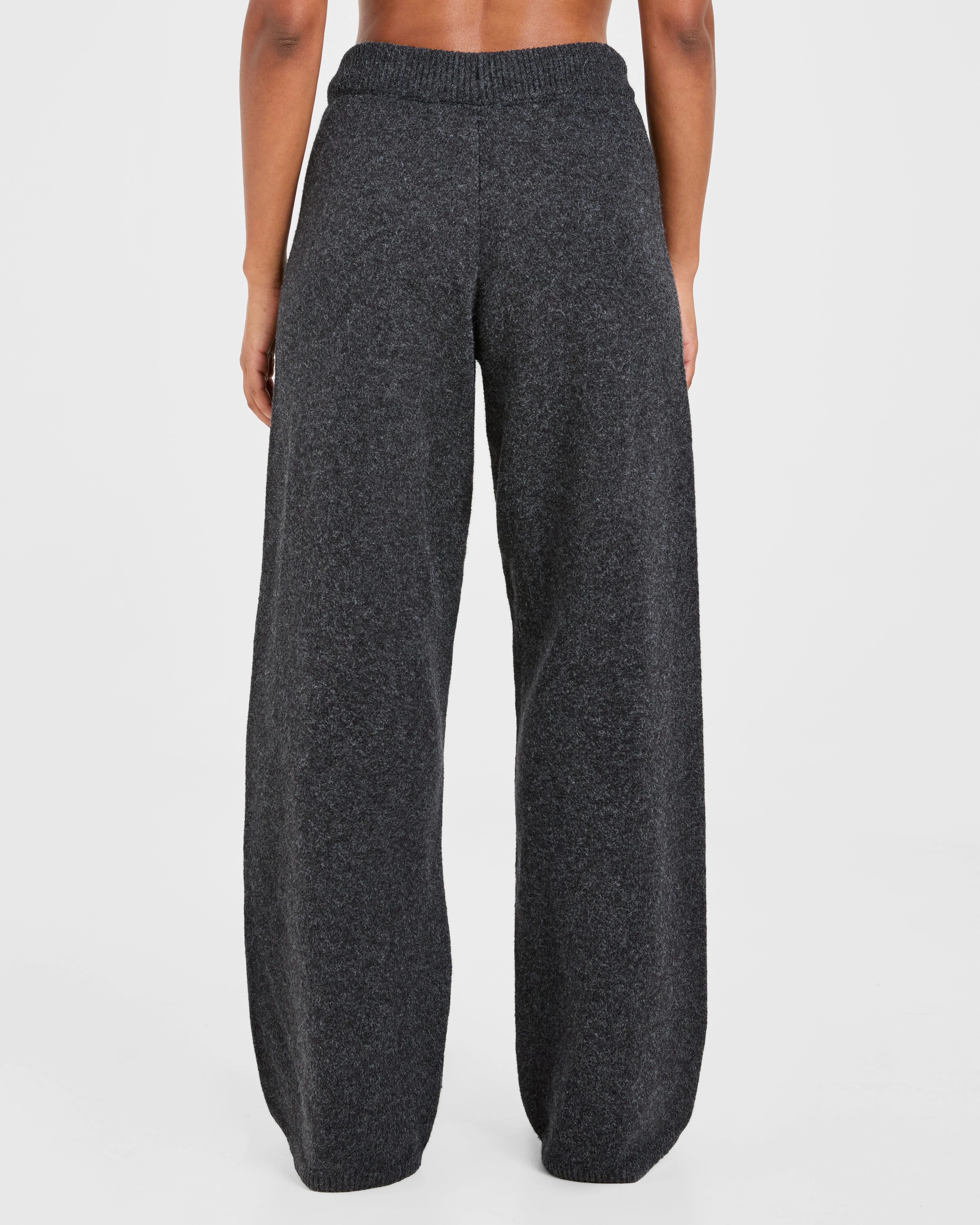 Varsity Oversized Knitted Joggers - Charcoal sold by AYBL product image thumbnail 2