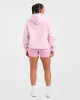 Athletics Applique Oversized Hoodie - Sugar Pink sold by AYBL