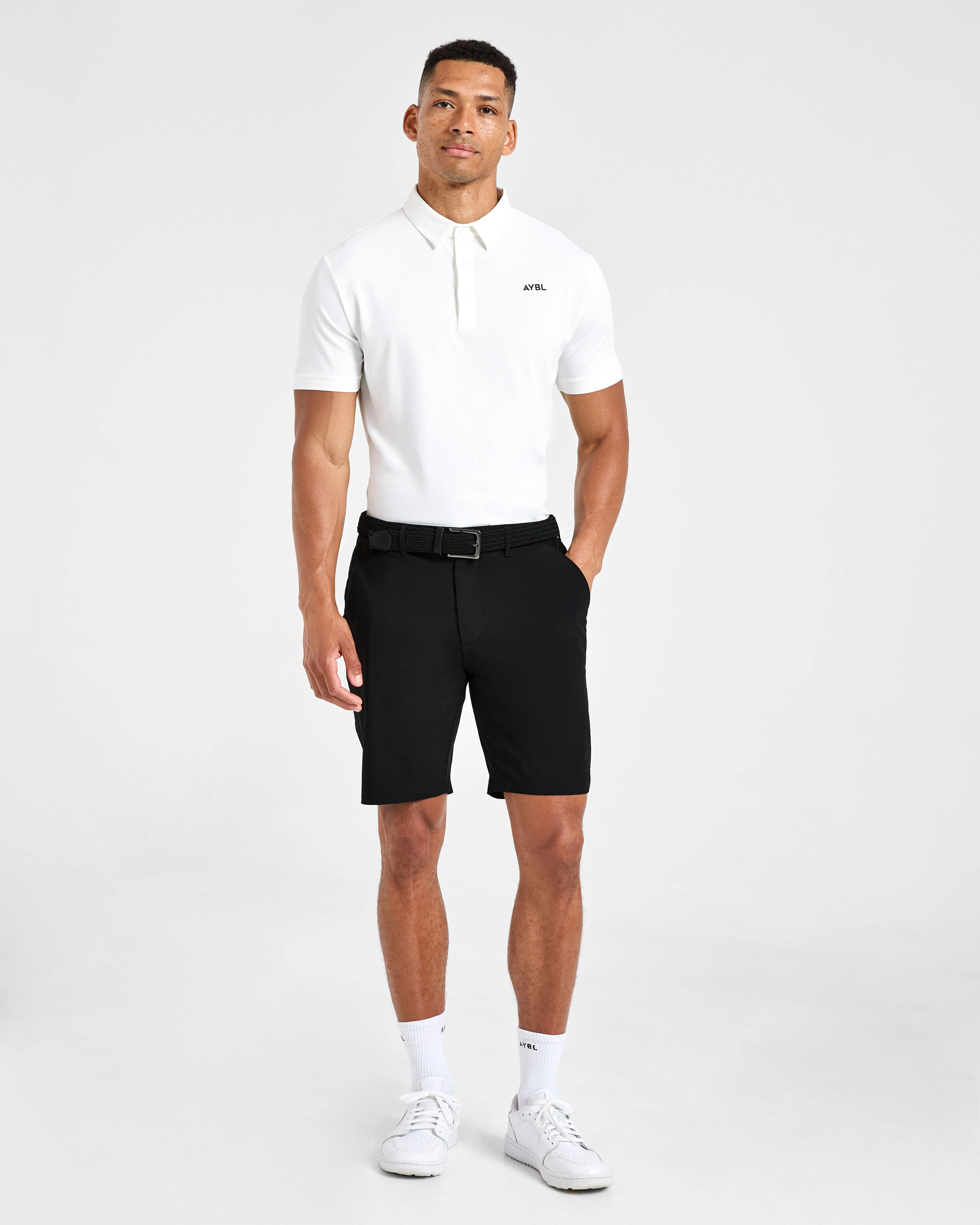 Precision Polo - White sold by AYBL product image thumbnail 3