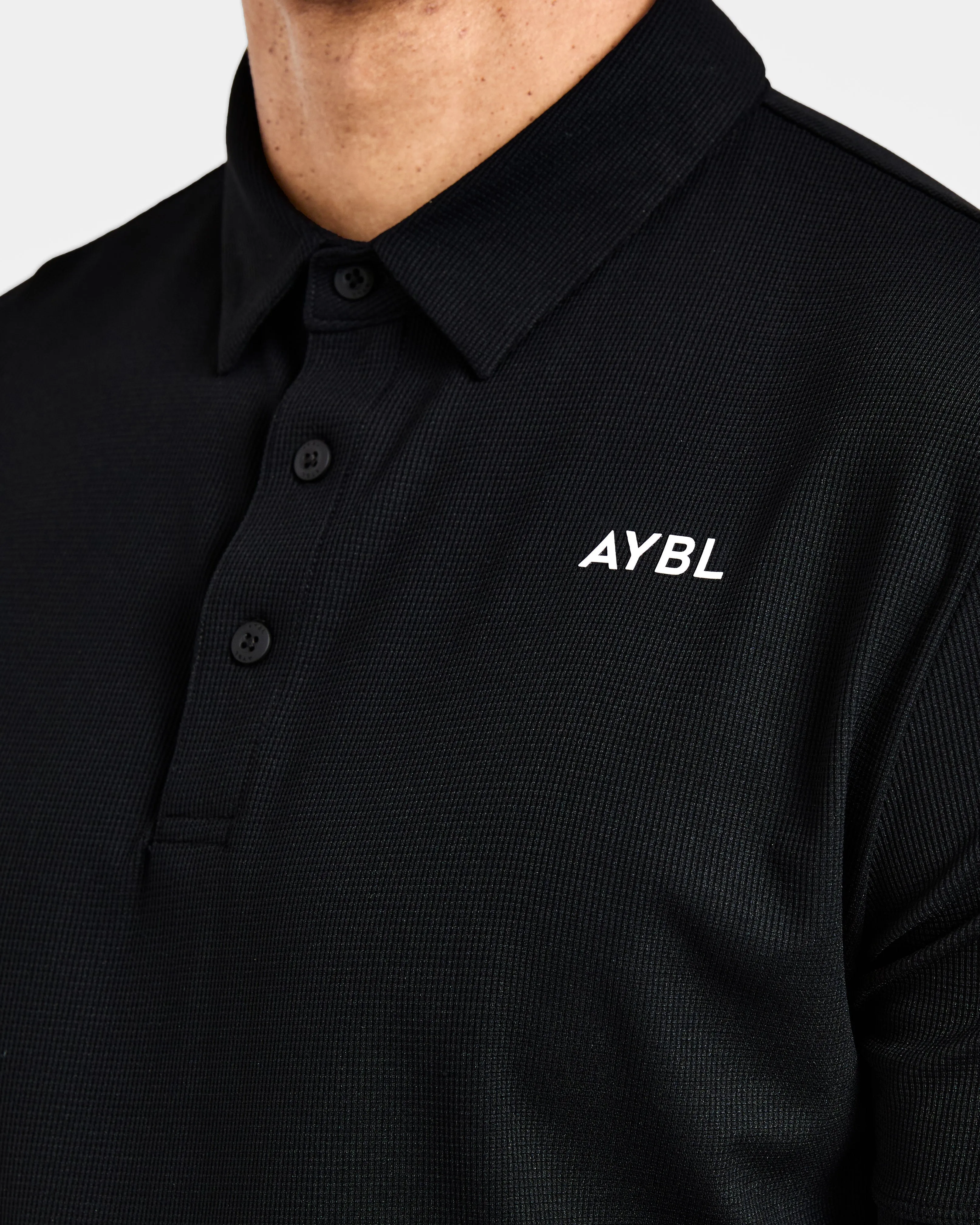 Precision Polo - Black sold by AYBL product image thumbnail 5