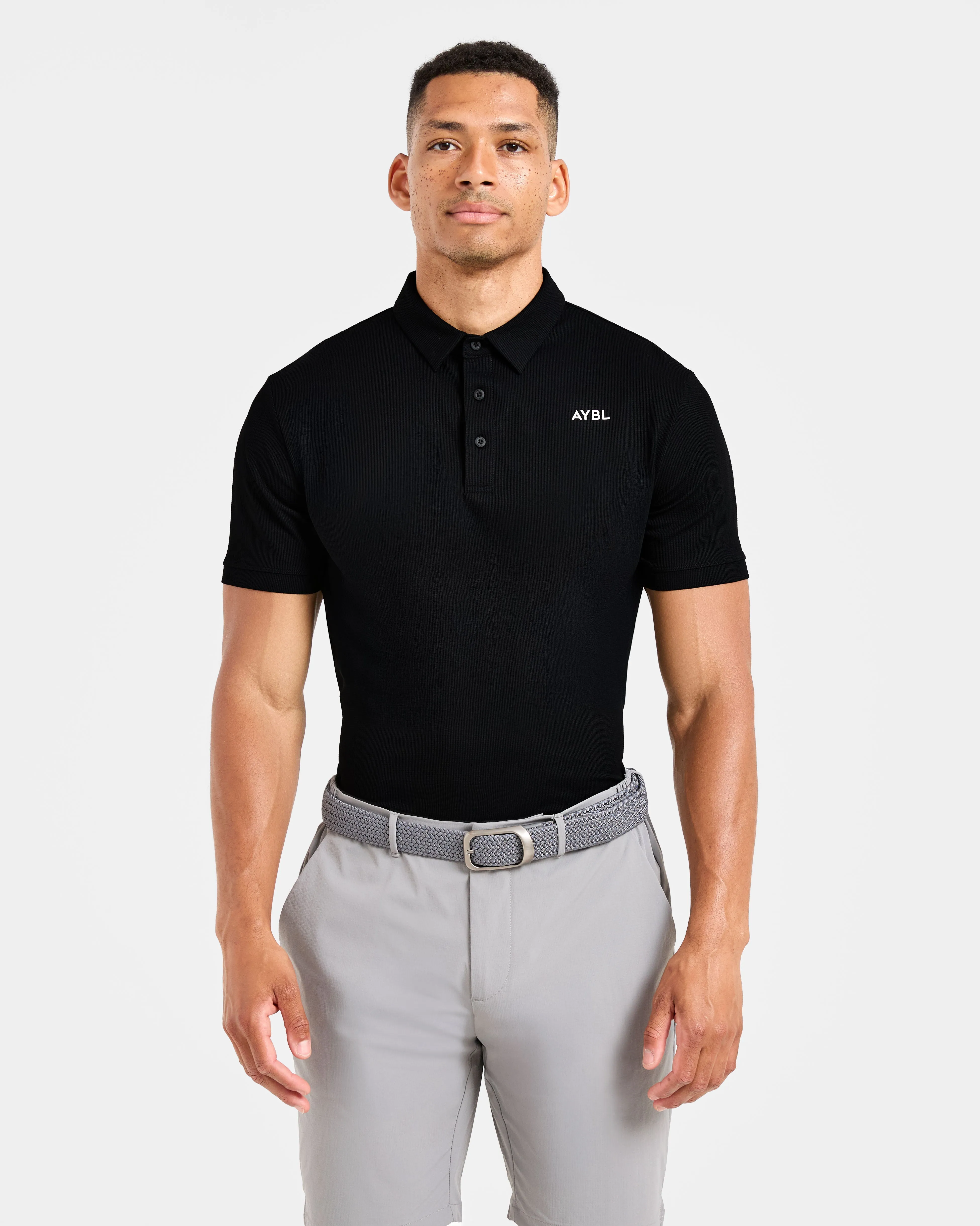 Precision Polo - Black sold by AYBL