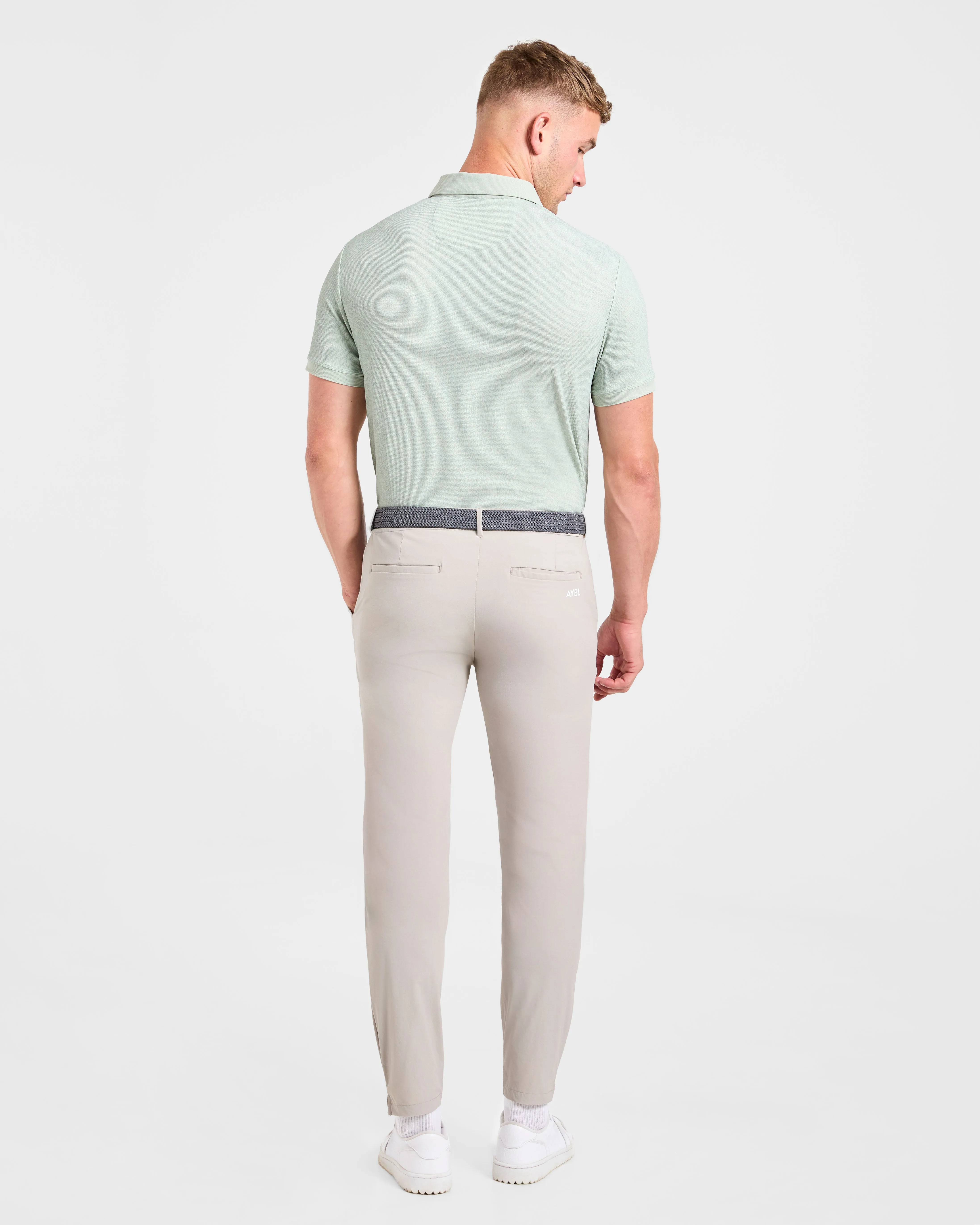 Precision Static Polo - Washed Sage sold by AYBL product image thumbnail 4