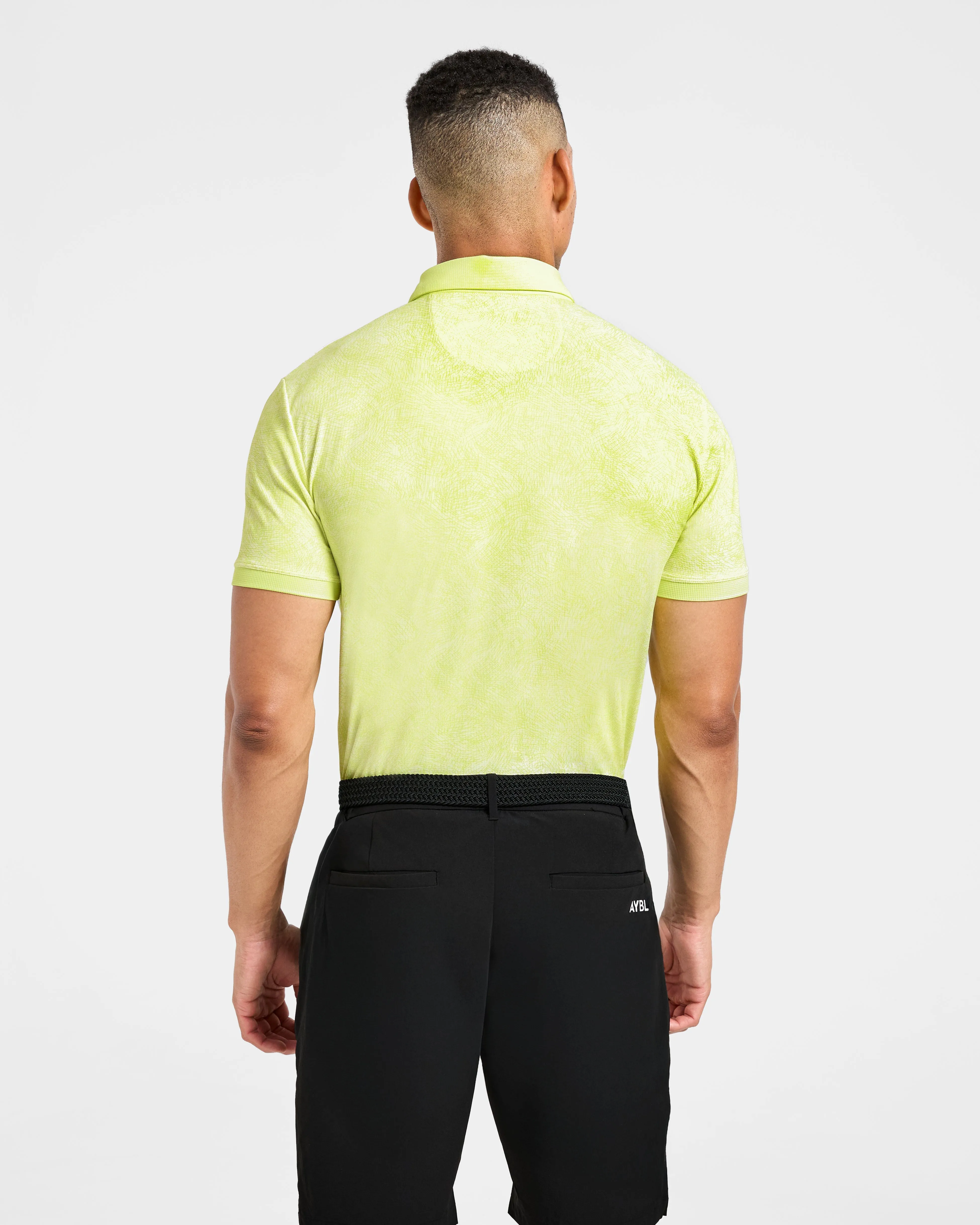 Precision Static Polo - Lime sold by AYBL product image thumbnail 2
