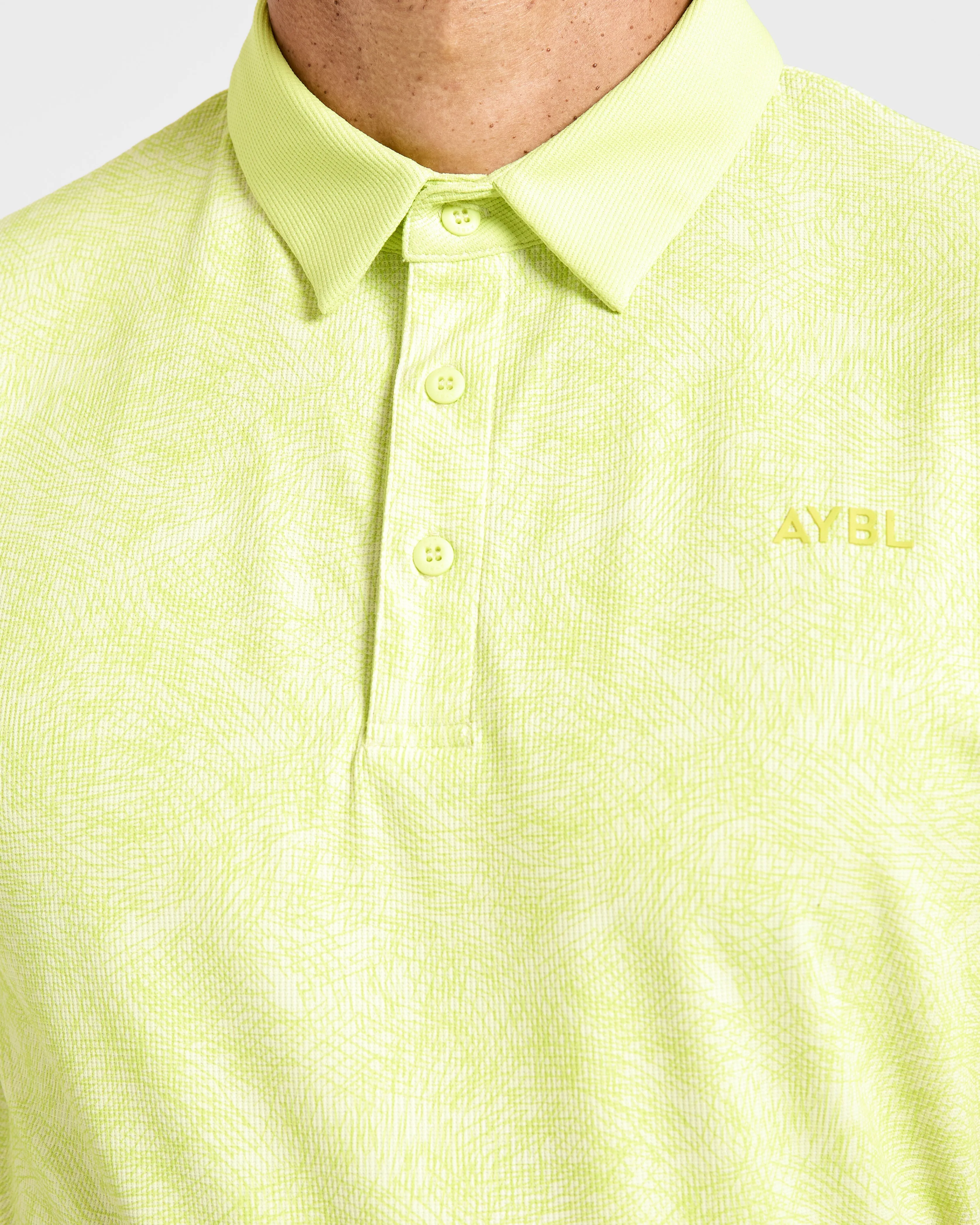 Precision Static Polo - Lime sold by AYBL product image thumbnail 5