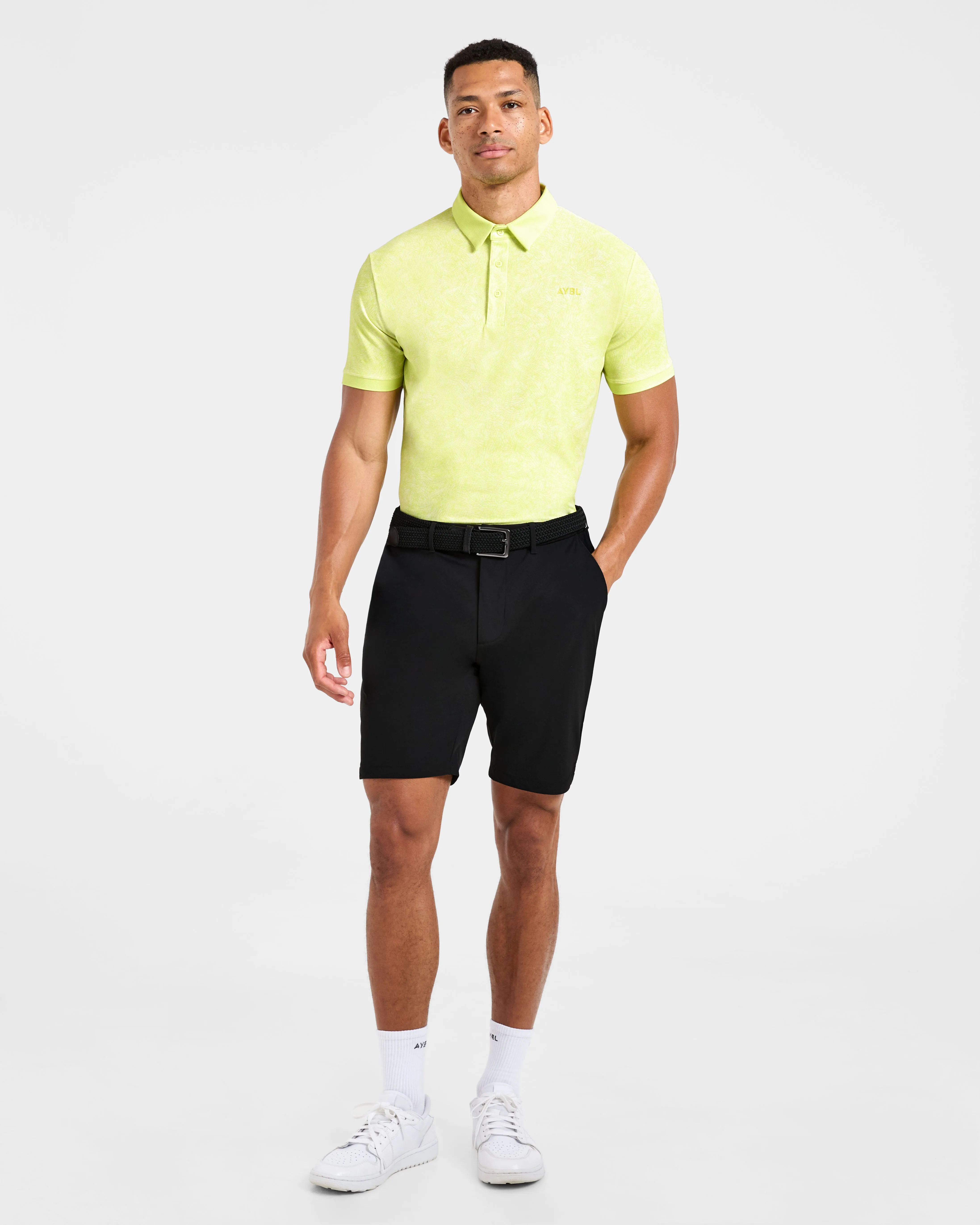 Precision Static Polo - Lime sold by AYBL product image thumbnail 3