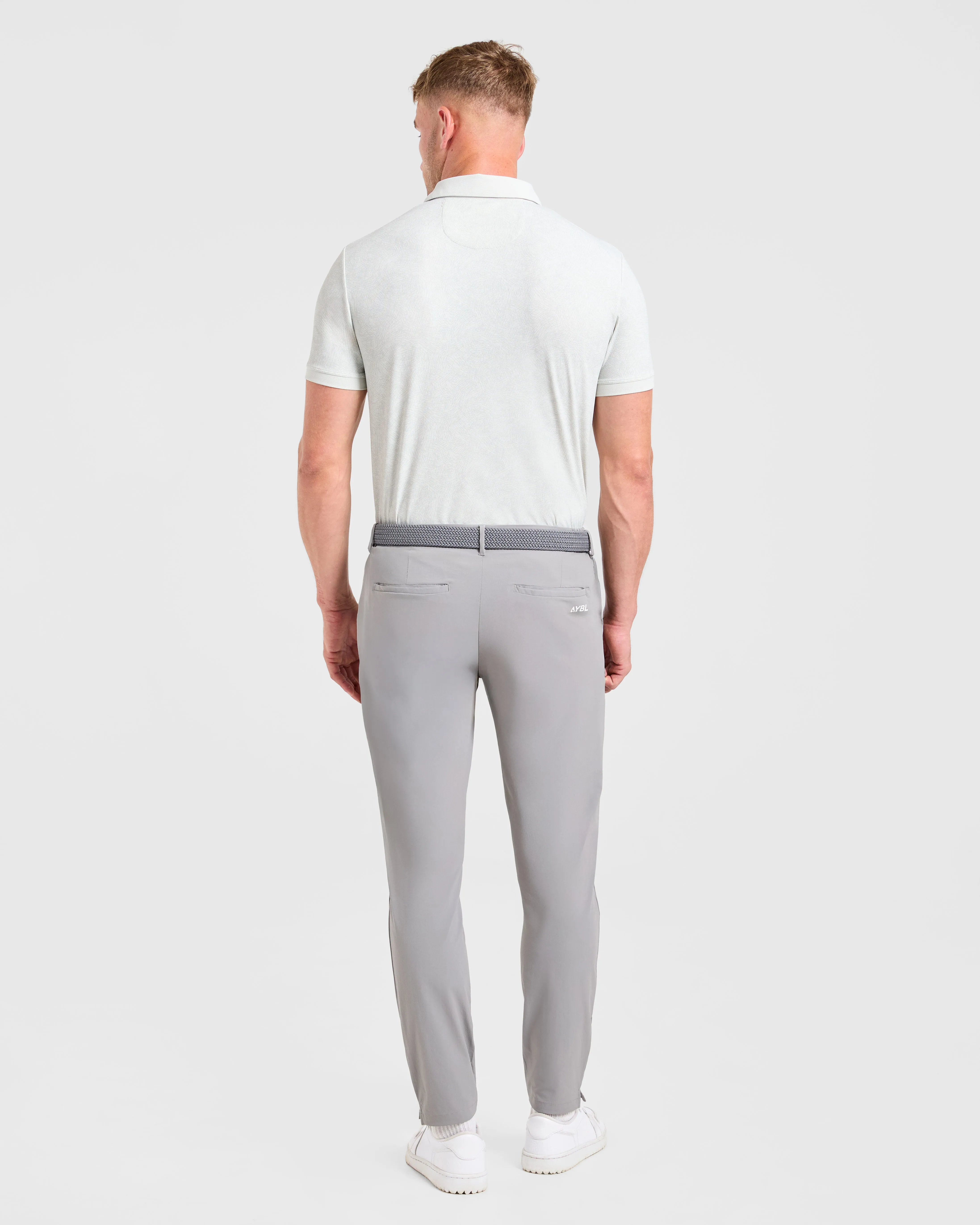 Precision Static Polo - Ice Grey sold by AYBL product image thumbnail 4