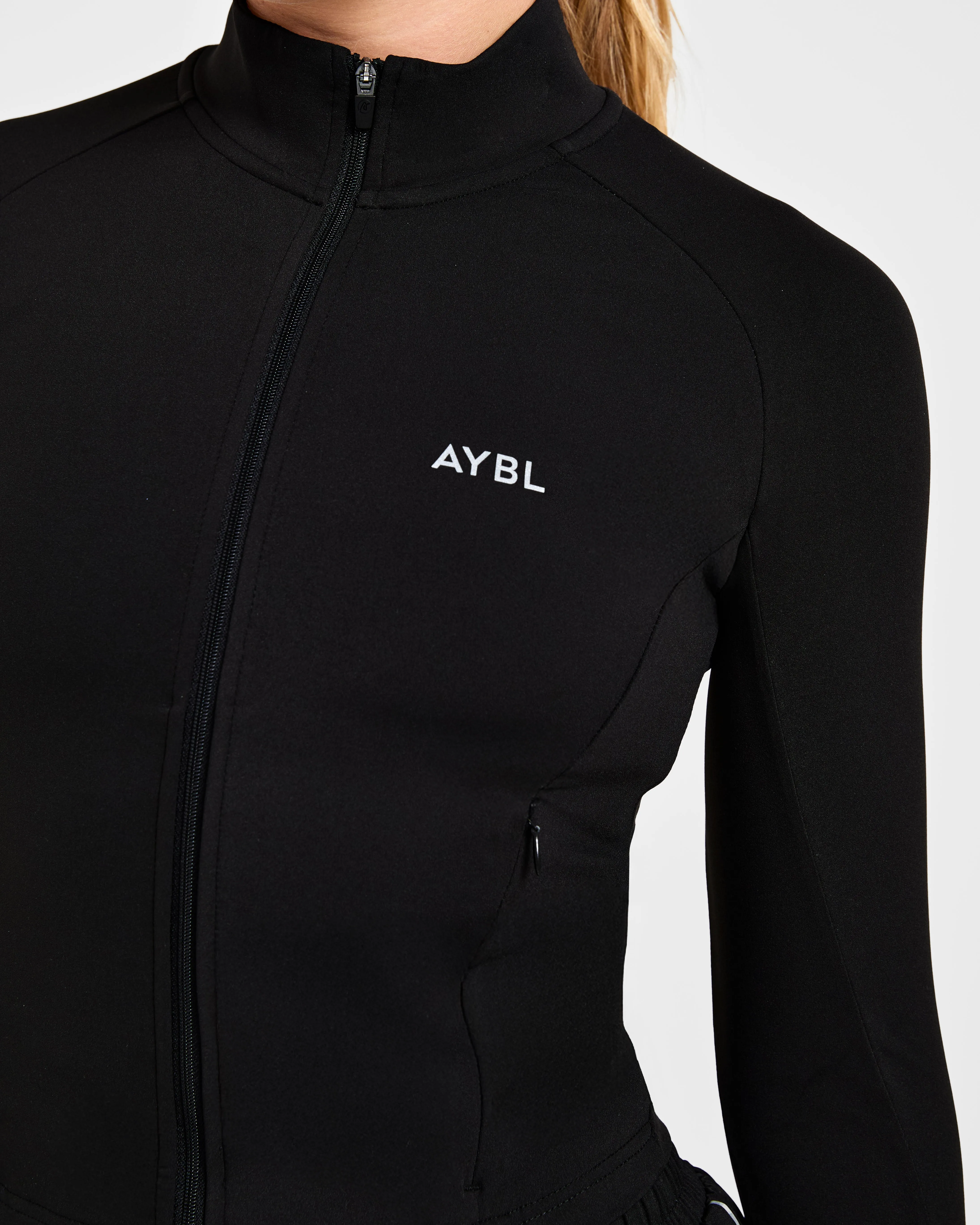 Run Zip Jacket - Black sold by AYBL product image thumbnail 5