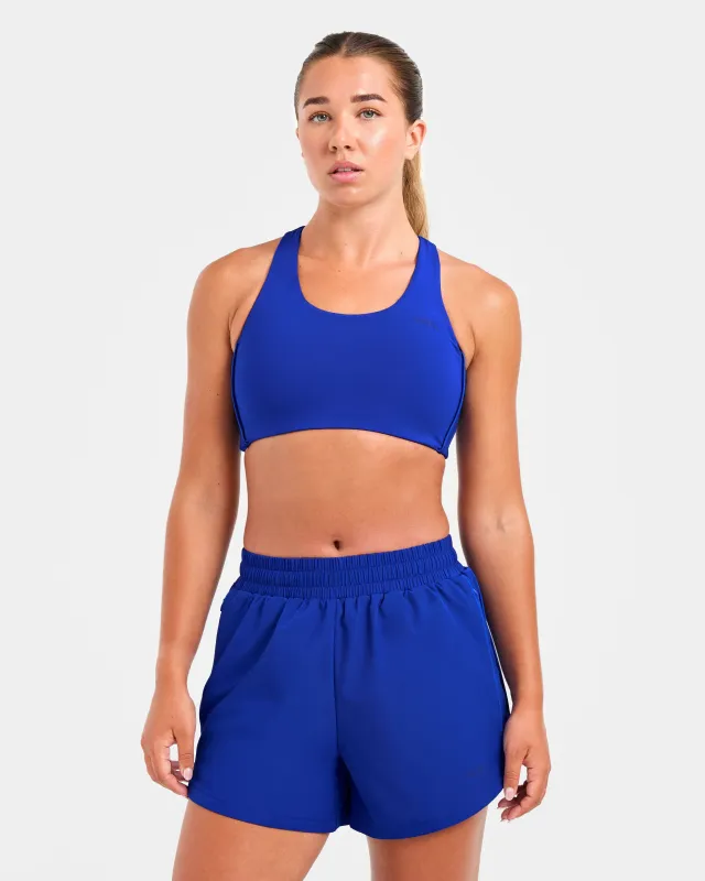 Run Sports Bra - Cobalt sold by AYBL