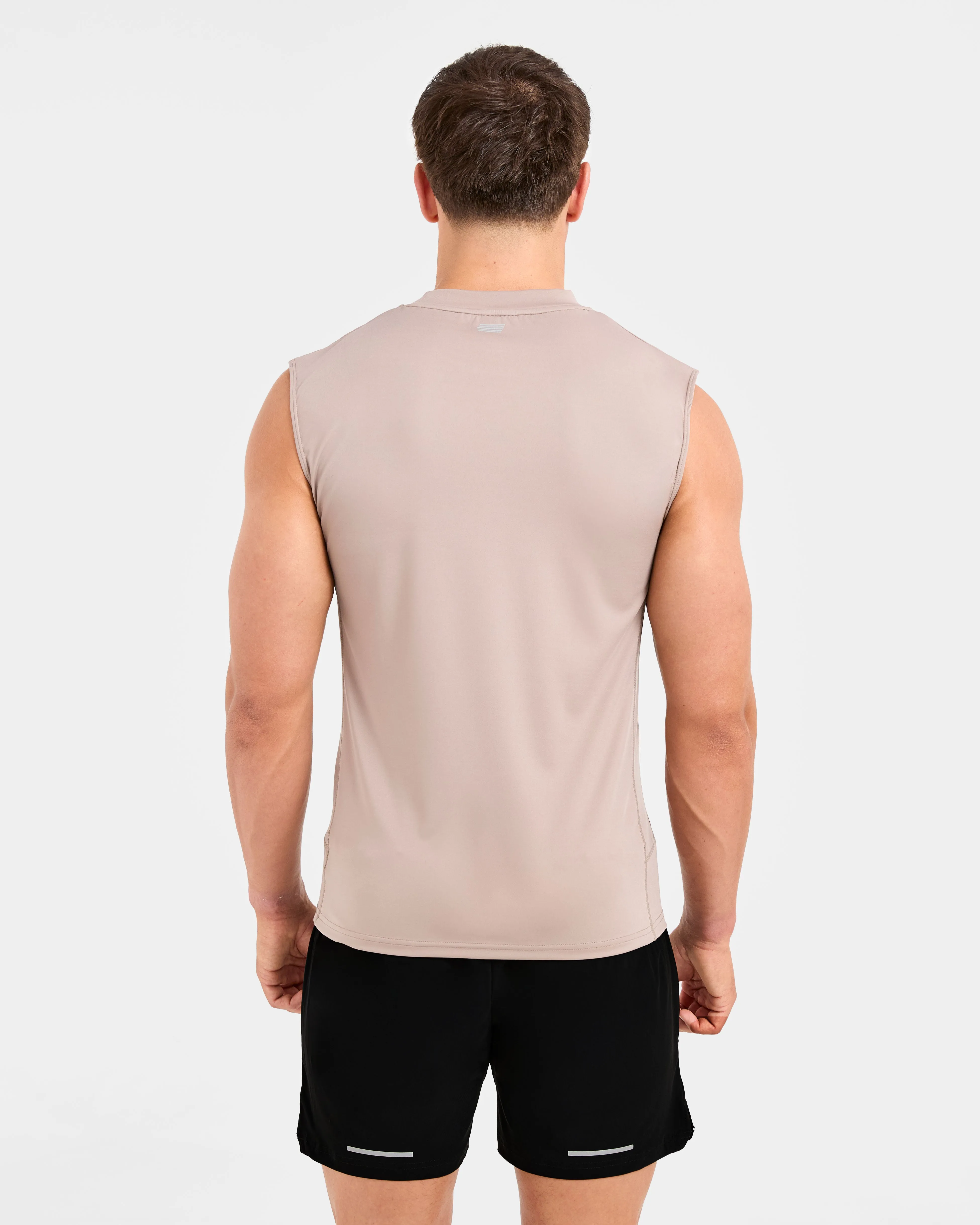 Run Slim Tank - Fossil Taupe sold by AYBL product image thumbnail 2