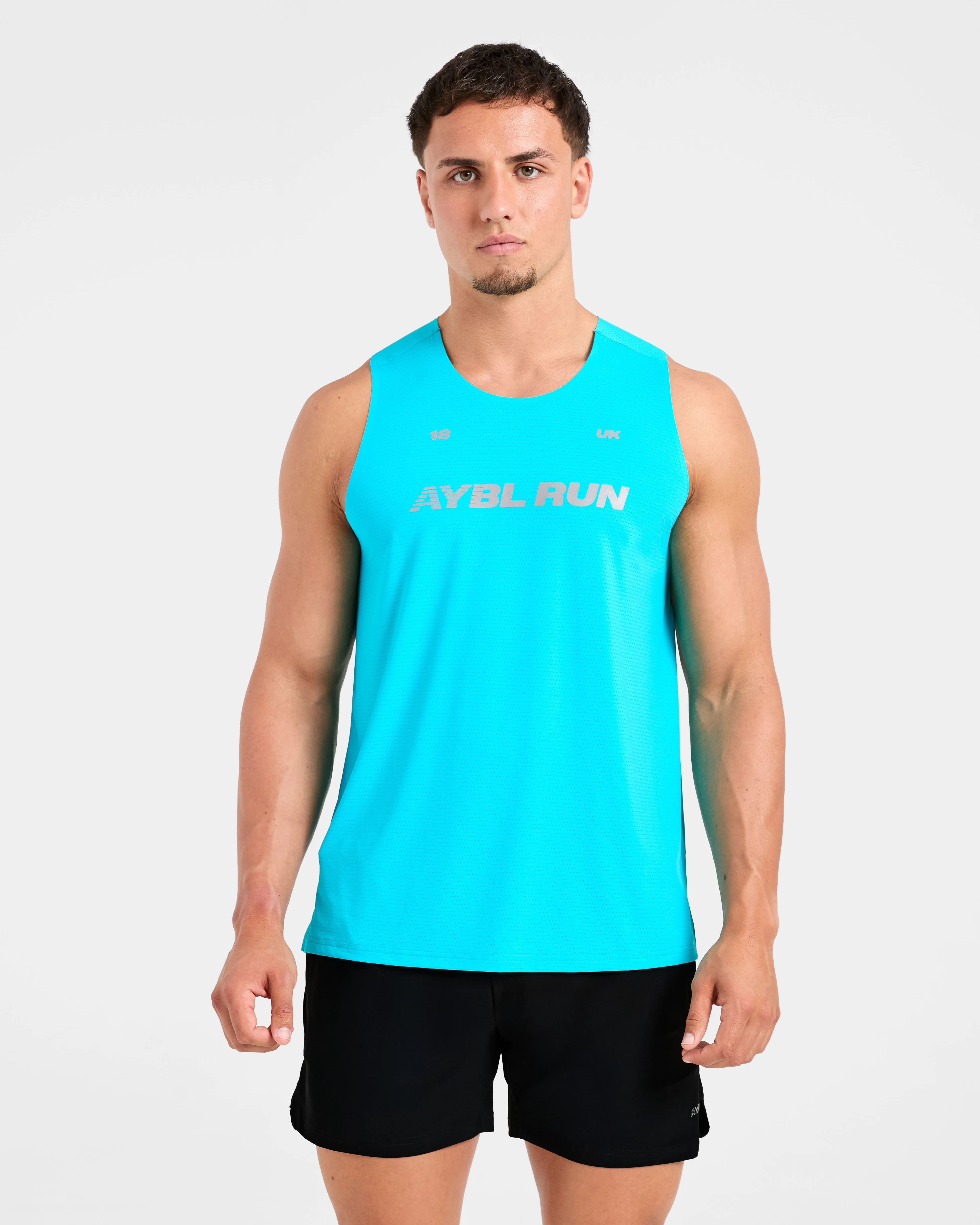 Run Loose Tank - Blaze Blue sold by AYBL